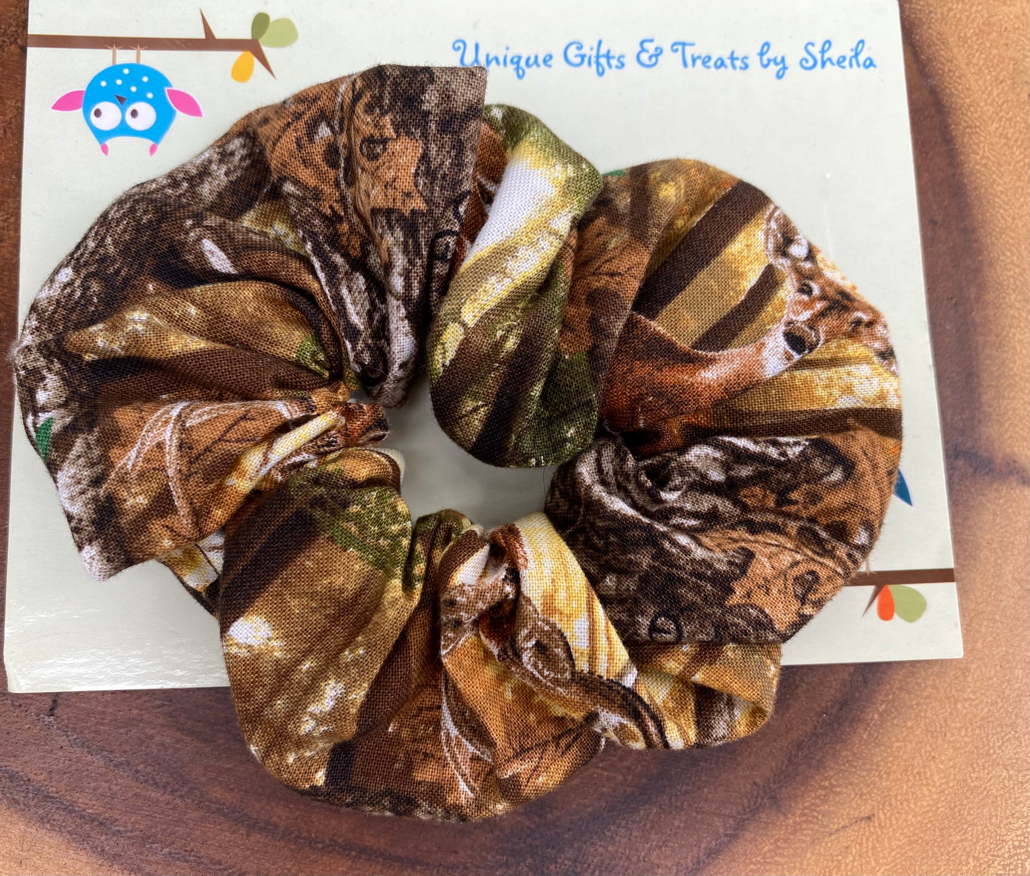 Camouflage; Hunting Scrunchie