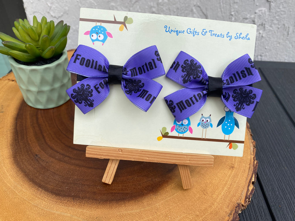 Haunted Mansion Foolish Mortal Hairbows