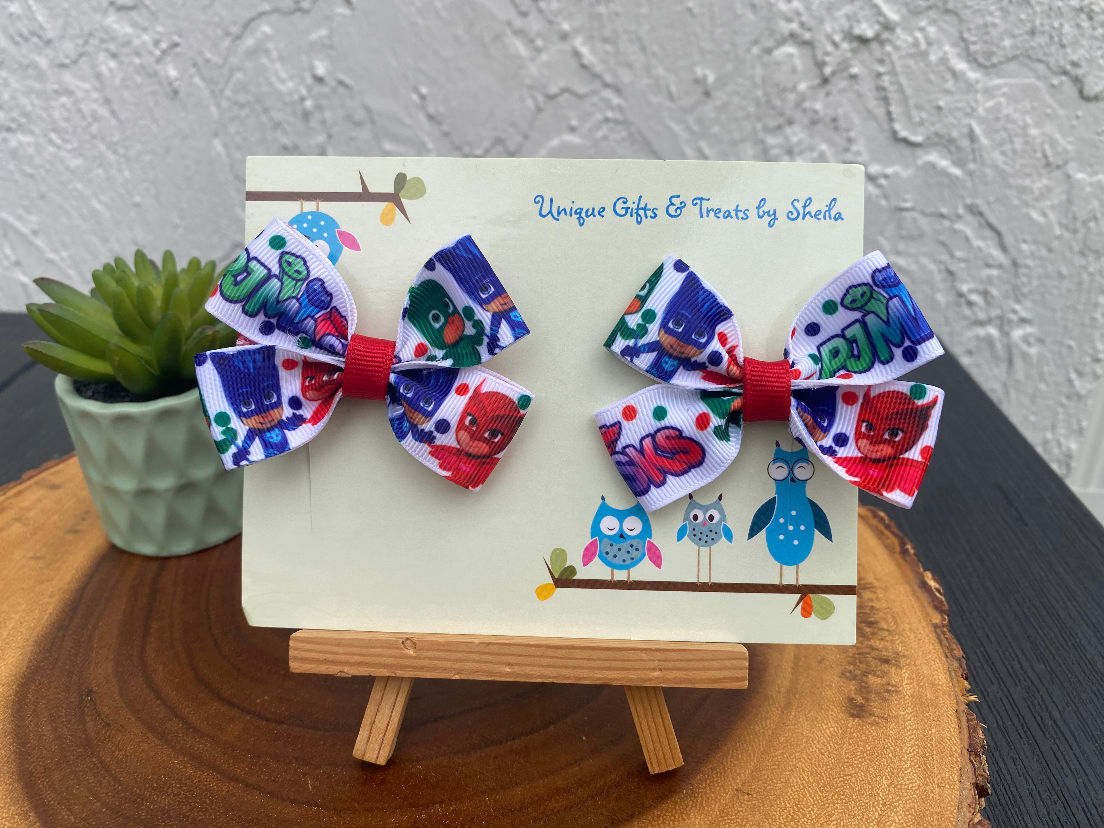 Masked Kids Hairbows