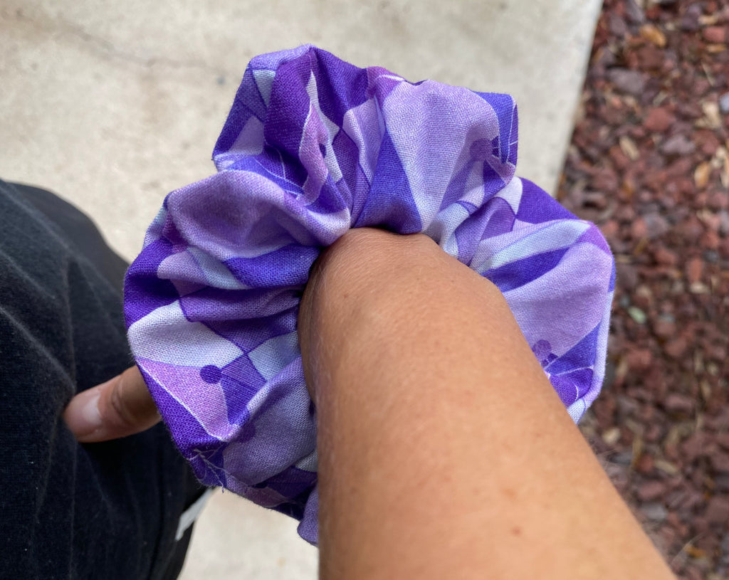 Disney Purple wall Scrunchie