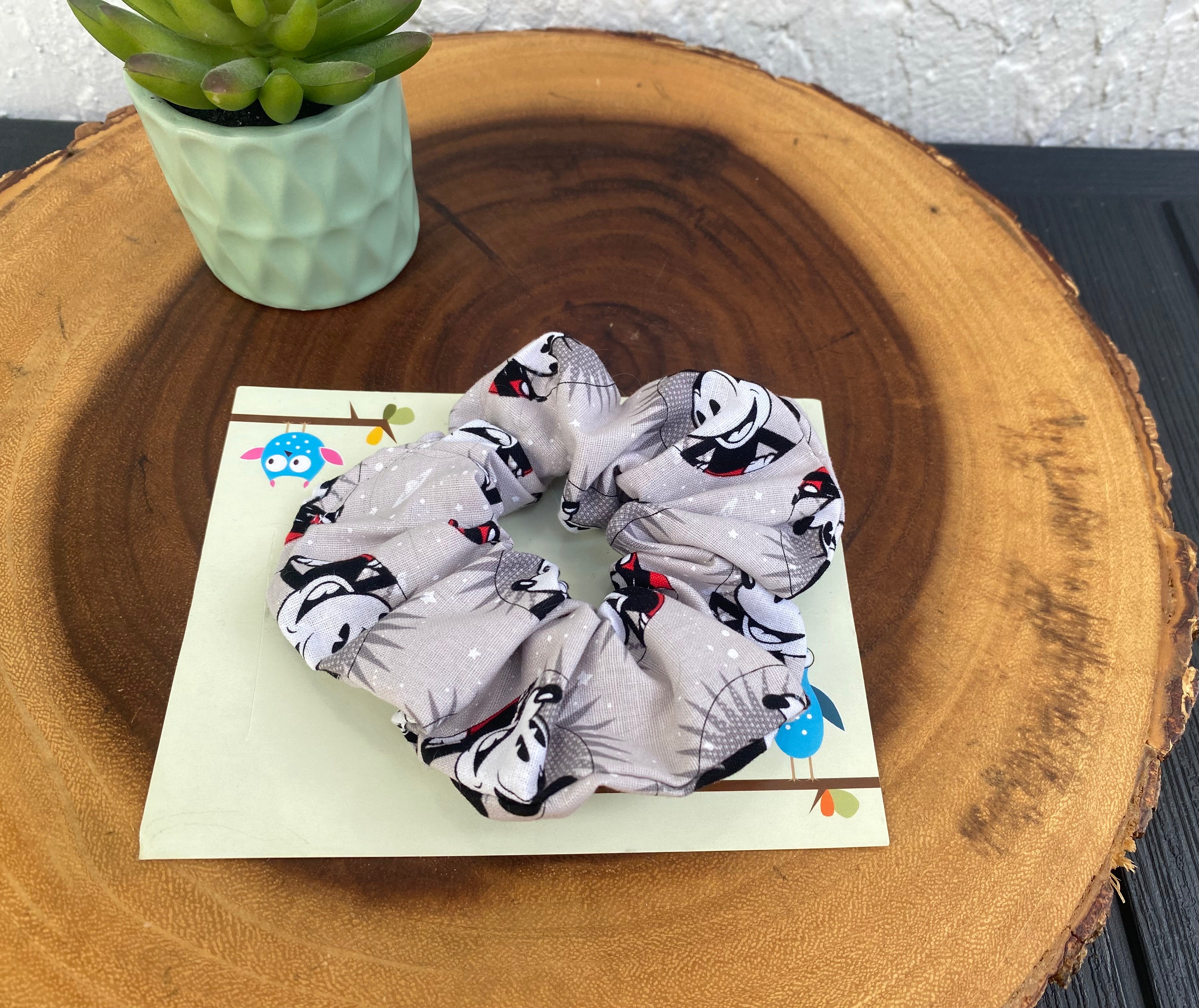 Mickey and Minnie Scrunchie