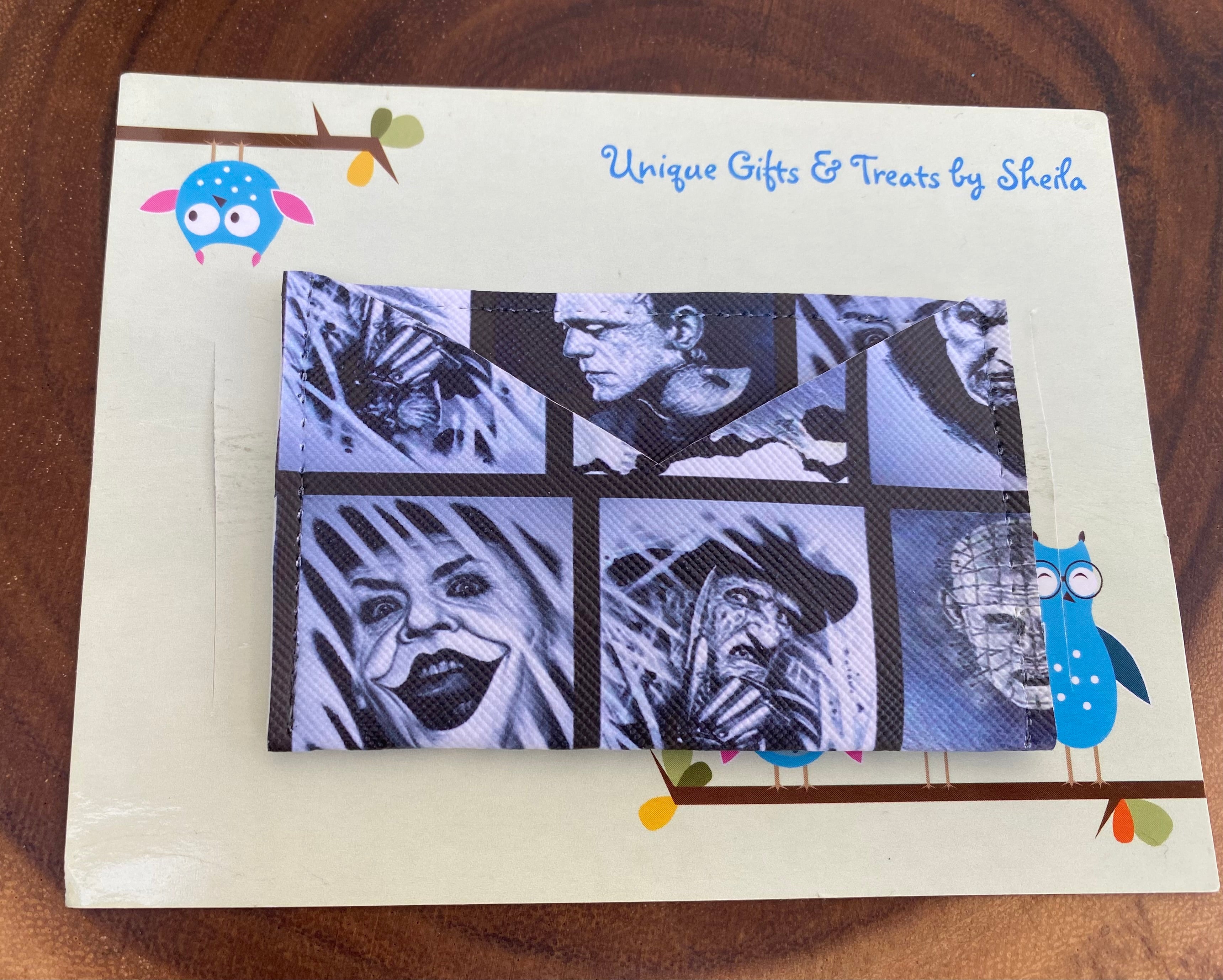 Horror Movies; Scary Movies Gift Card Holder