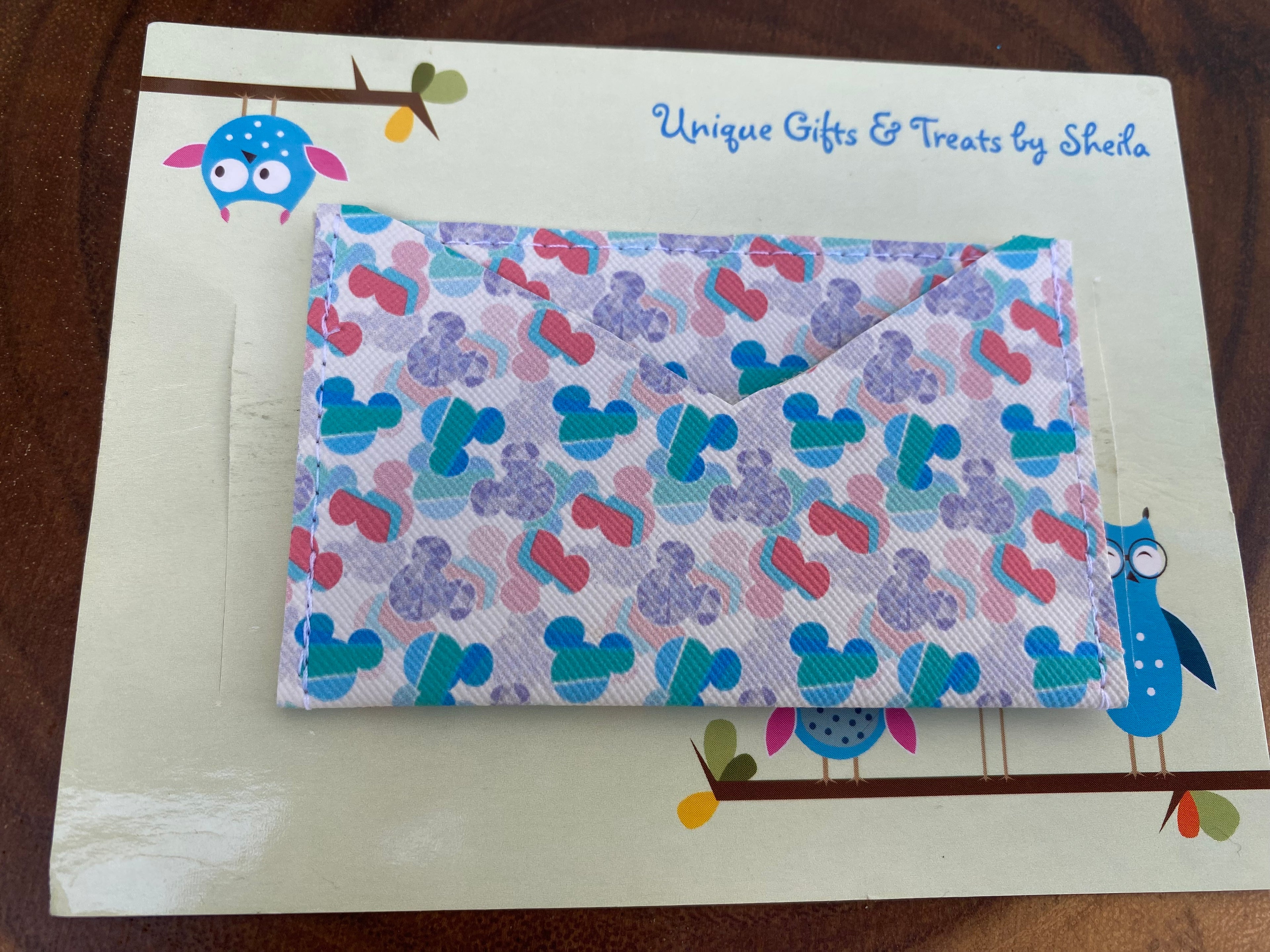 Disney Walls; Mickey Head Gift Card Holder