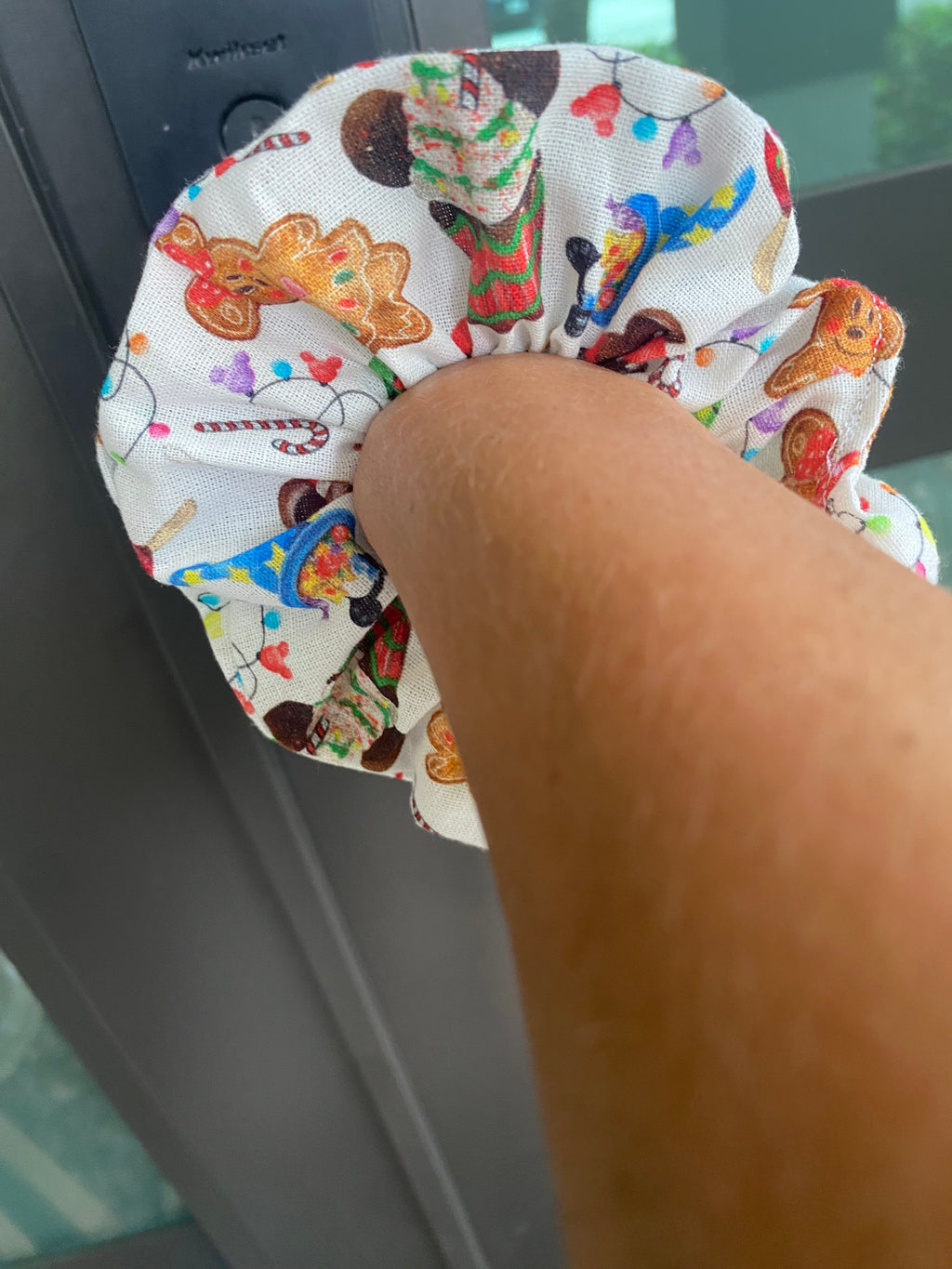 Disney Christmas Snacks Scrunchie