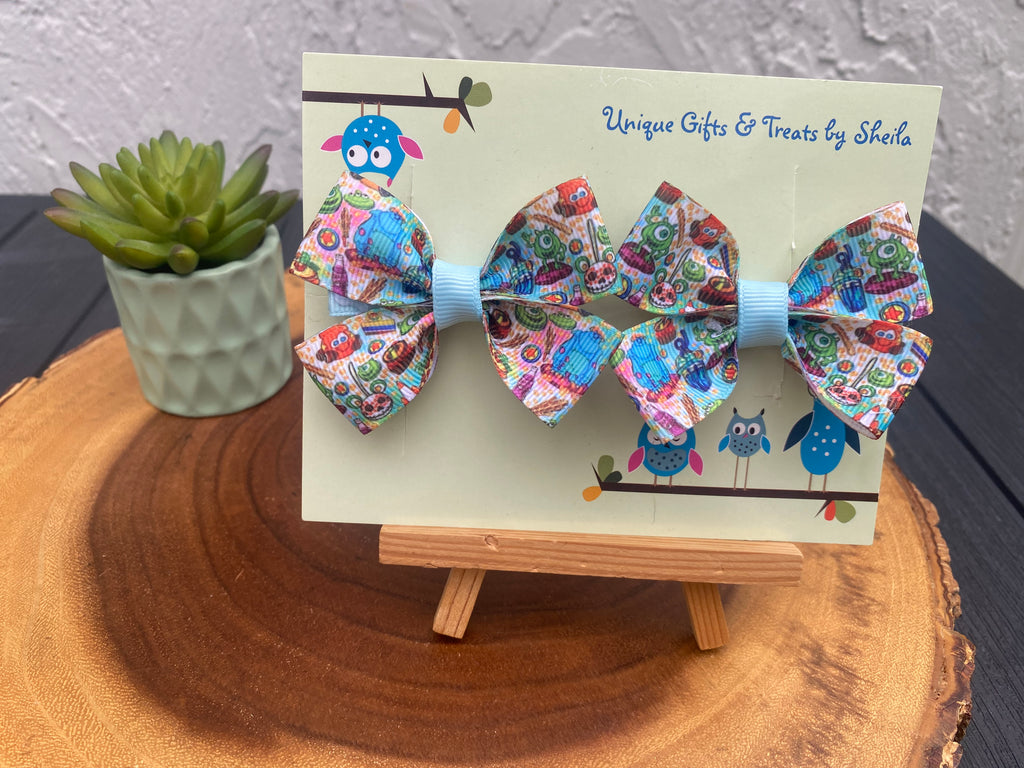 Monsters Inc Hairbows
