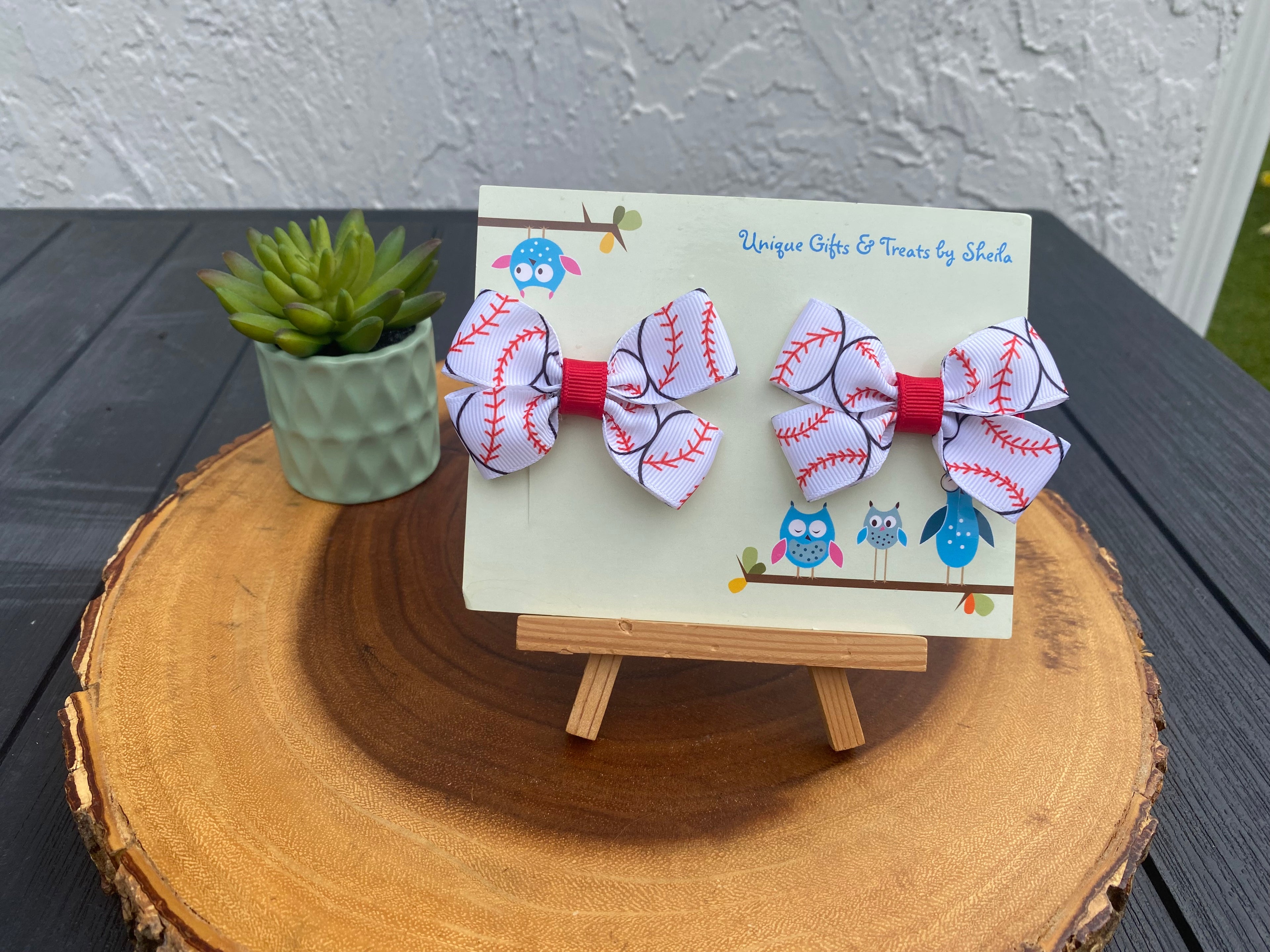 Baseball Hairbows