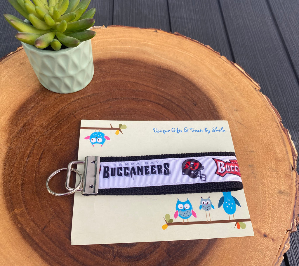 Football Keychain; Keyfob