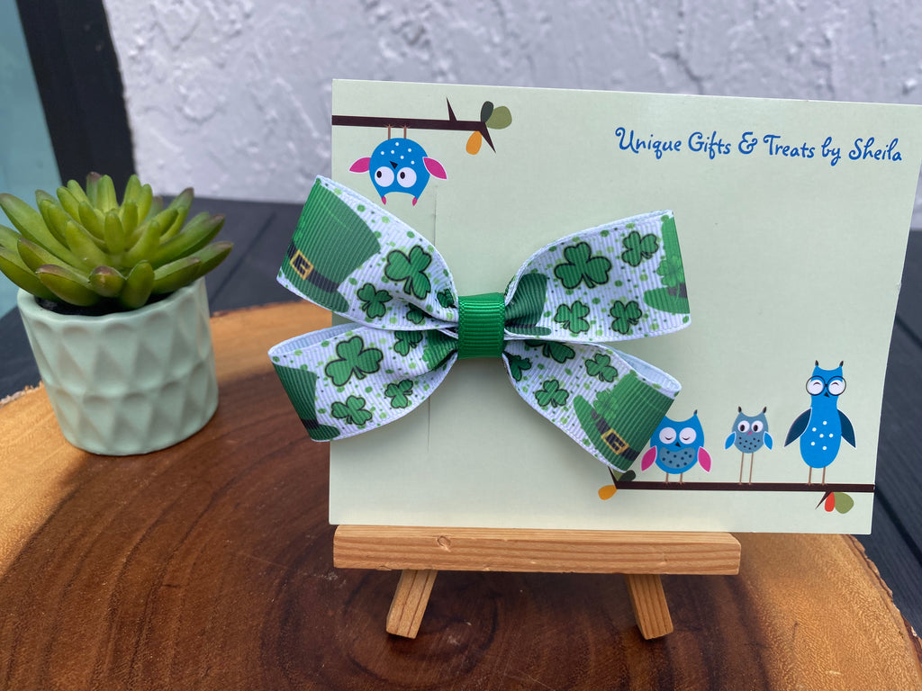 St. Patrick’s Day Hairbow
