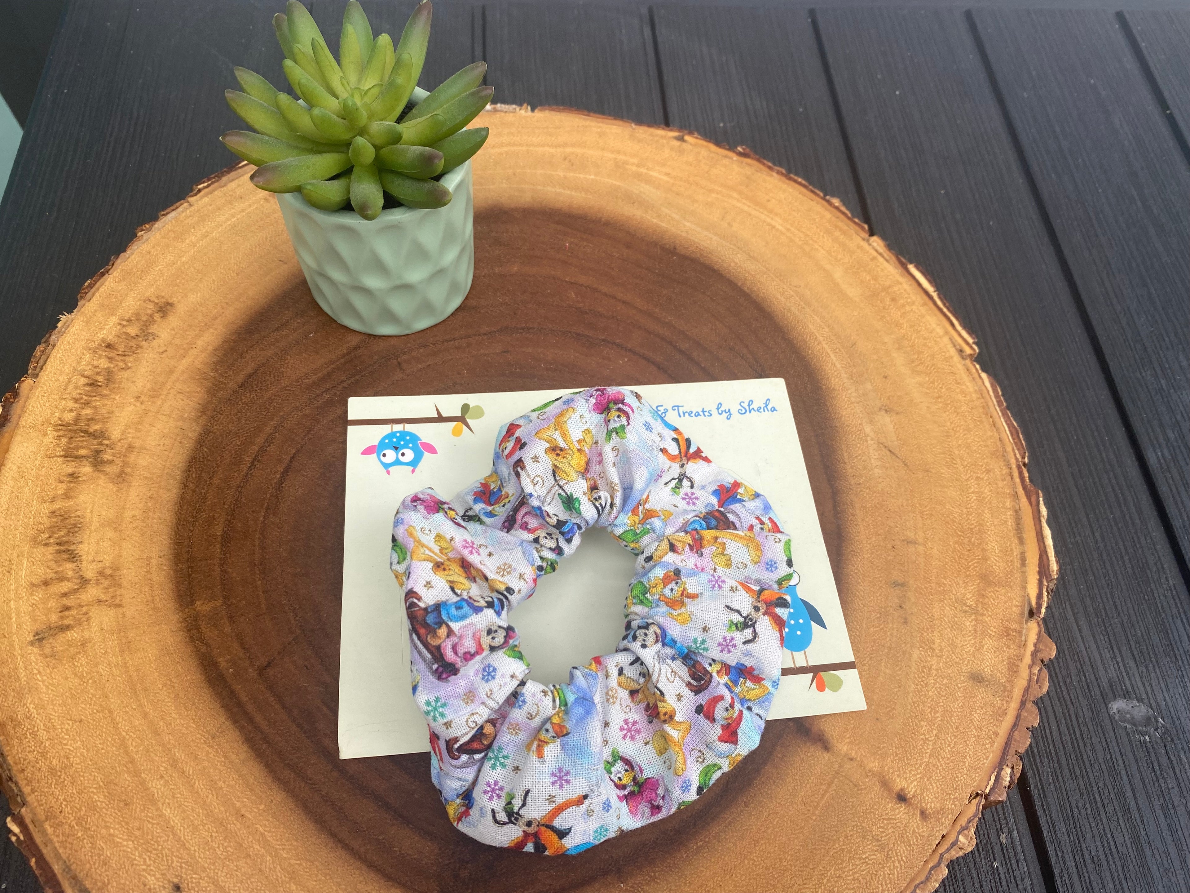 Disney Christmas;Winter Wonderland Scrunchie