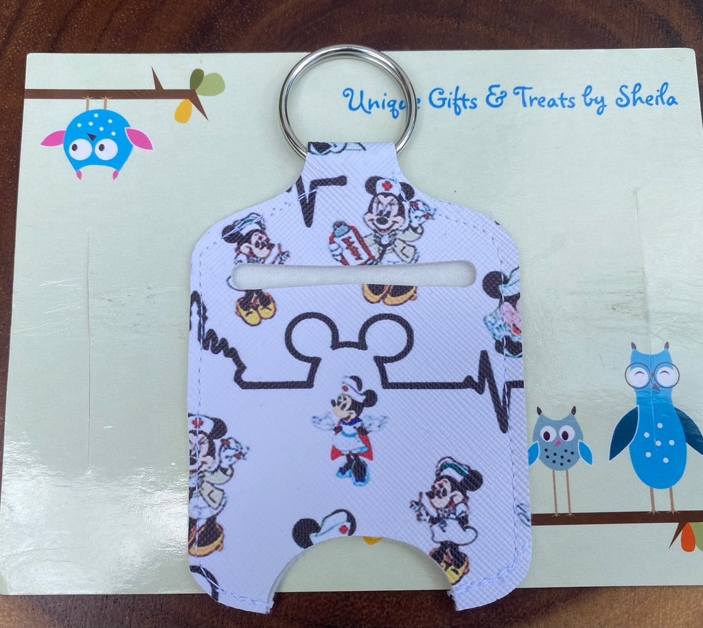 Nurse Minnie Mouse Hand Sanitizer Holder