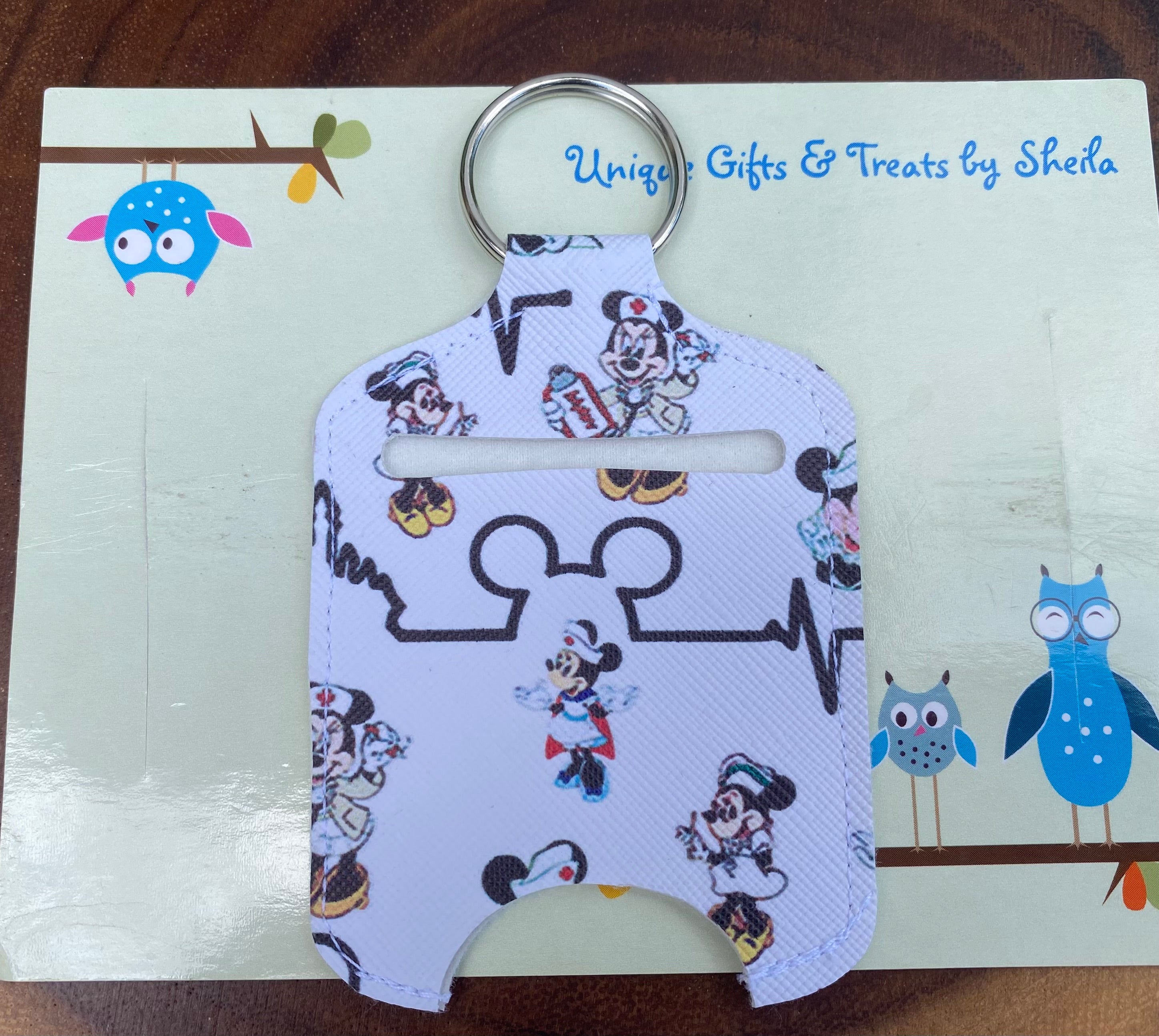 Nurse Minnie Mouse Hand Sanitizer Holder