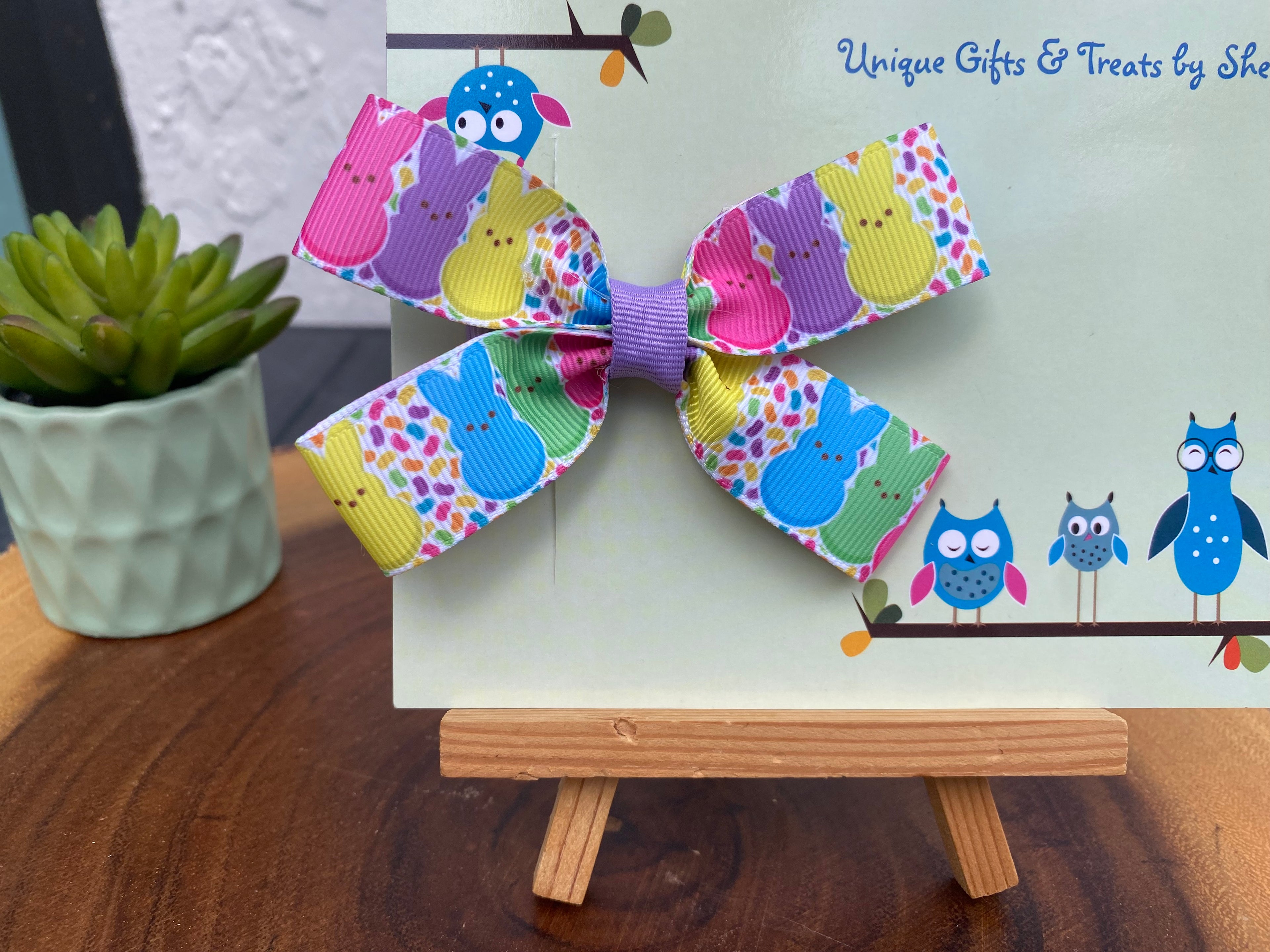 Easter Bunny; Peeps Hairbow