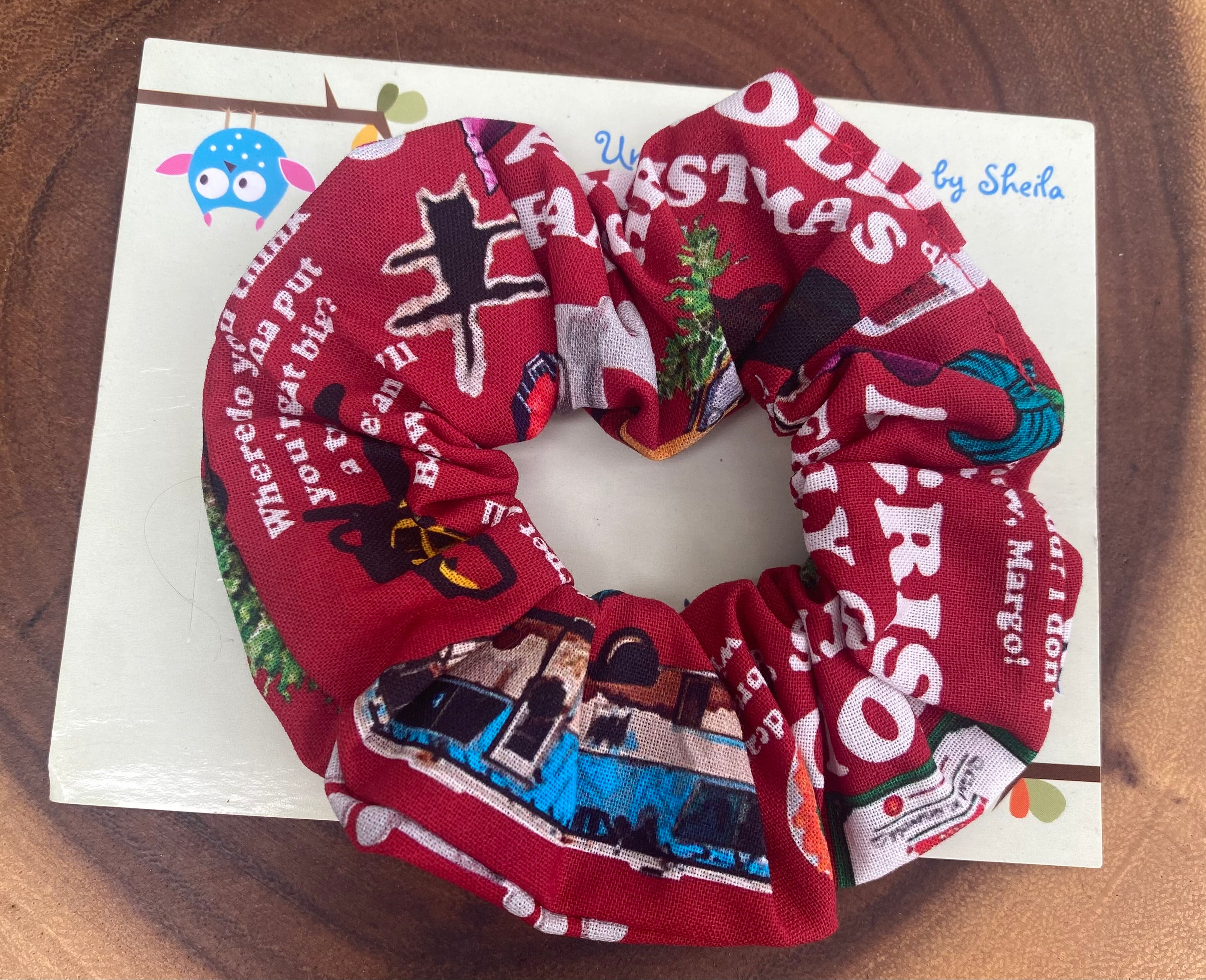 Christmas Vacation Scrunchie