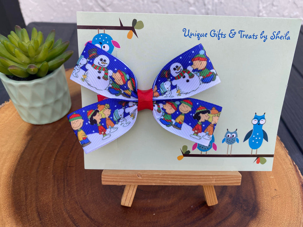 Charlie Brown Christmas Hairbow