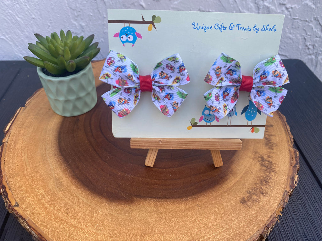 Disney Ink and Paint Hairbows