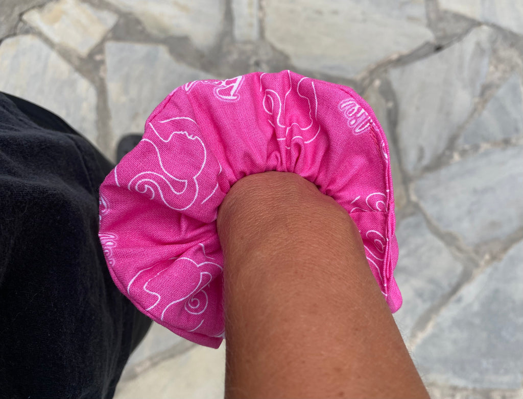 Career Action Figure Scrunchie