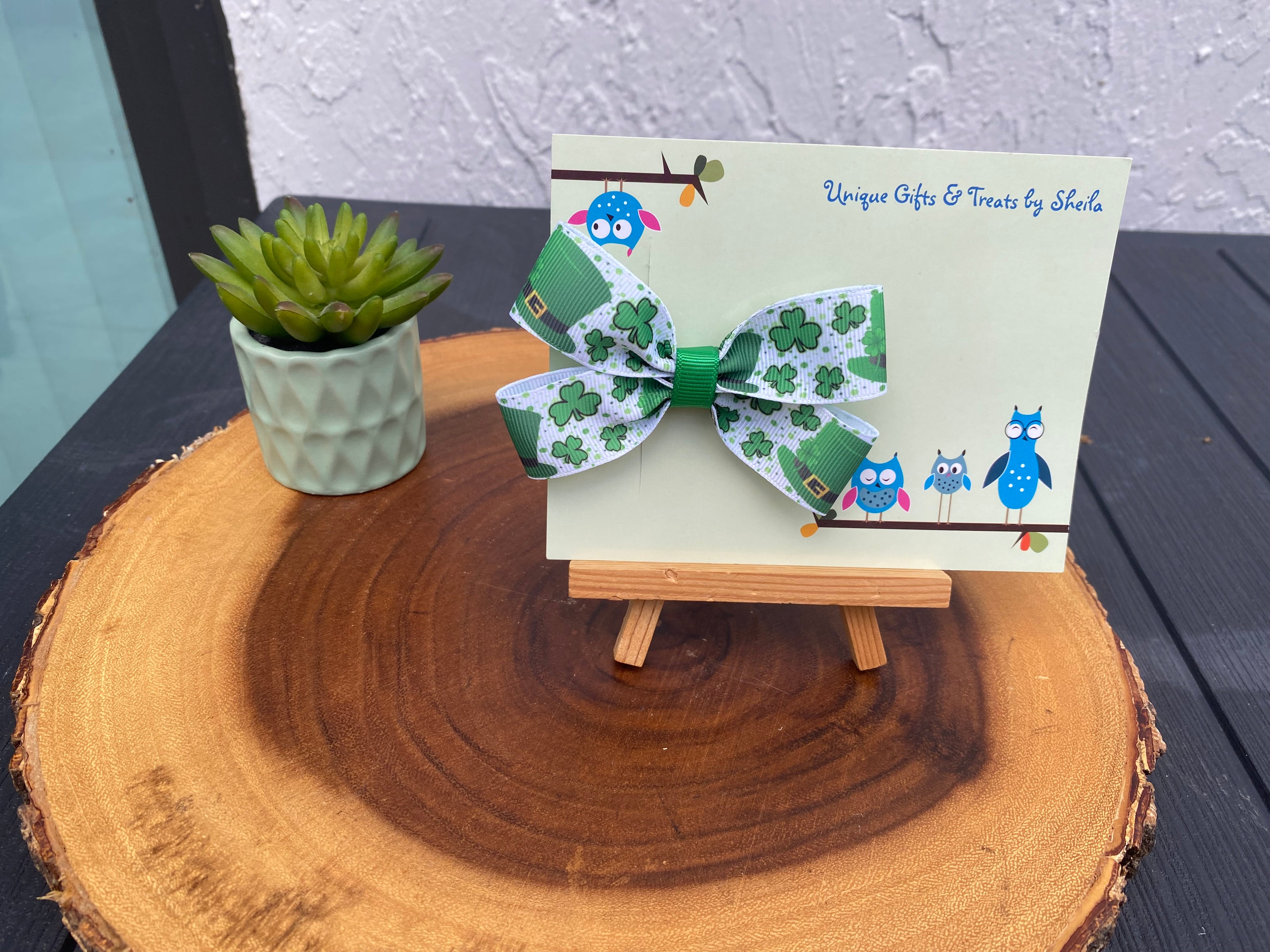 St. Patrick’s Day Hairbow