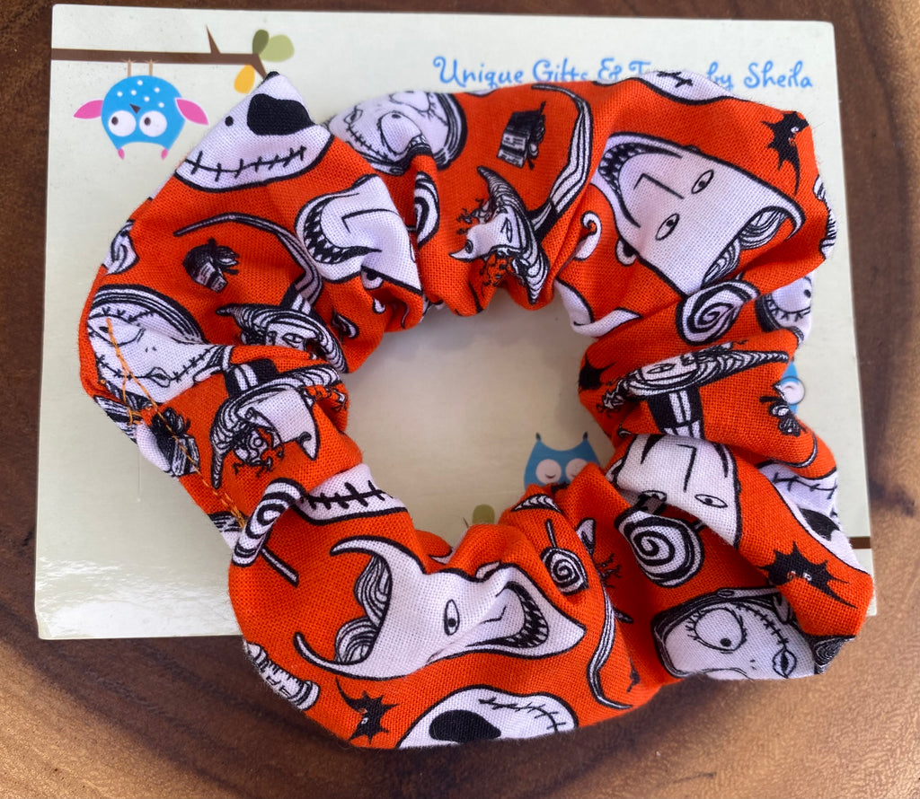 Nightmare Before Christmas Scrunchie