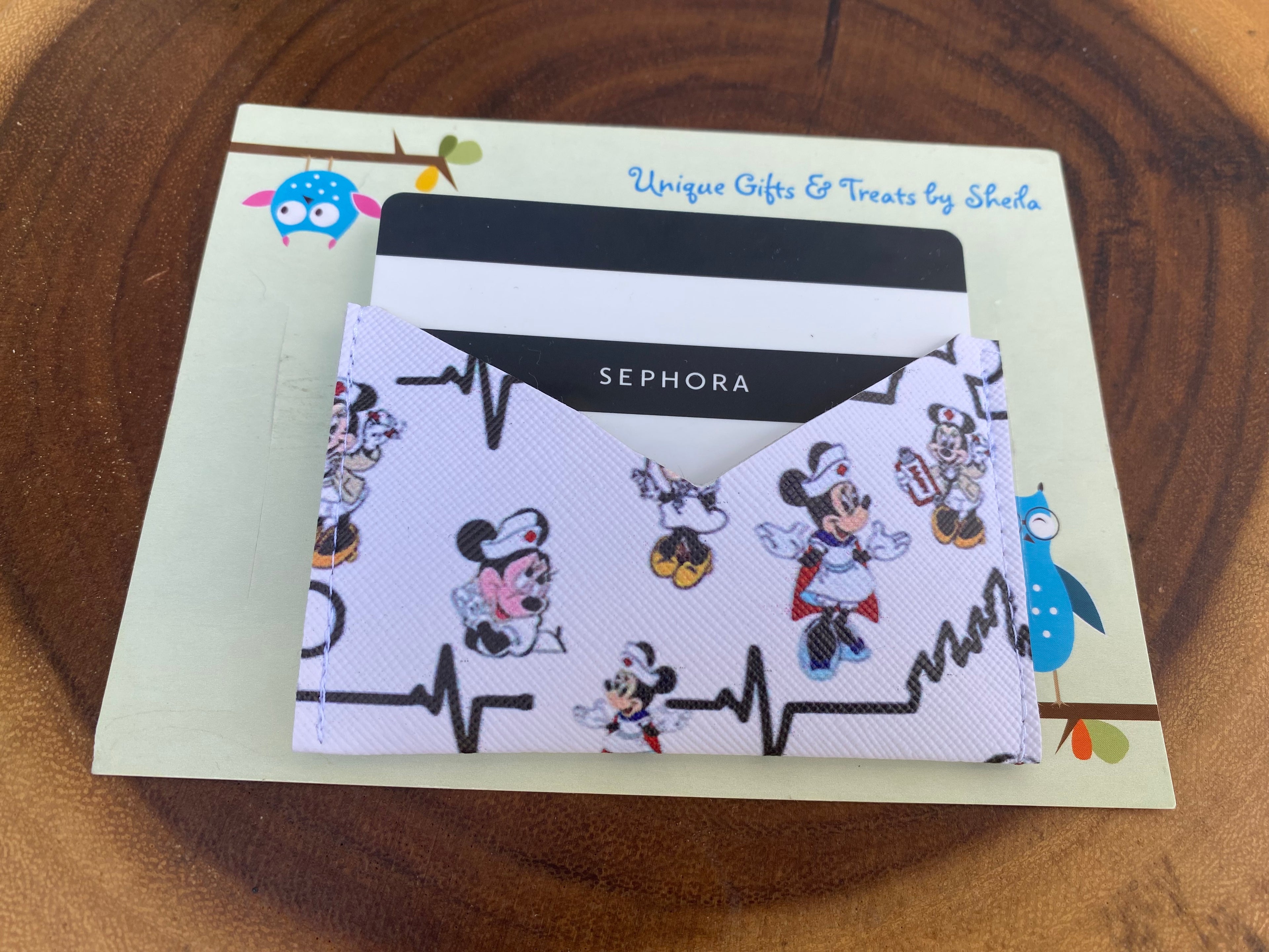 Nurse Minnie Mouse Gift Card Holder