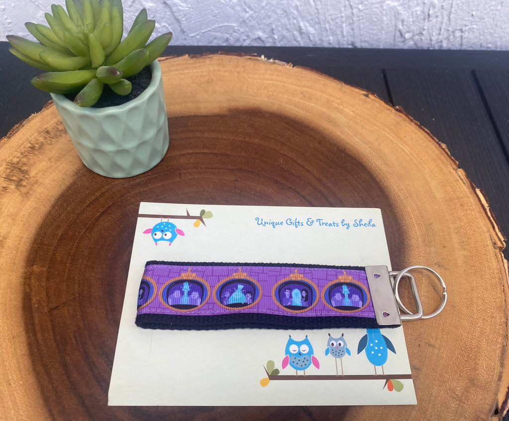 Disney Haunted Mansion Doombuggy Keychain; Keyfob