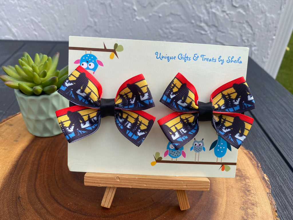 Big Foot Hairbows; Sasquatch Hairbows