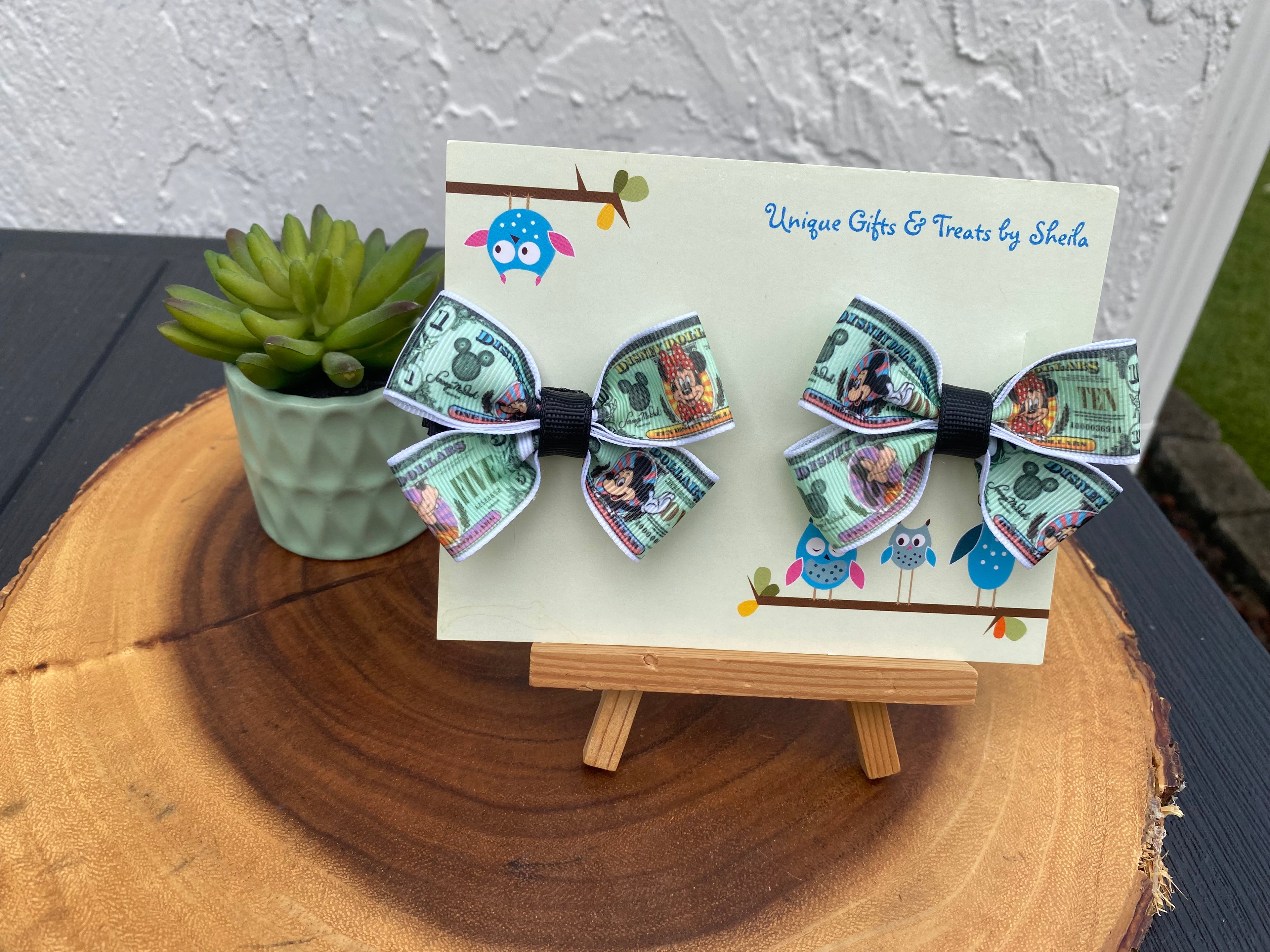 Disney Dollars; Disney Currency Hairrbows