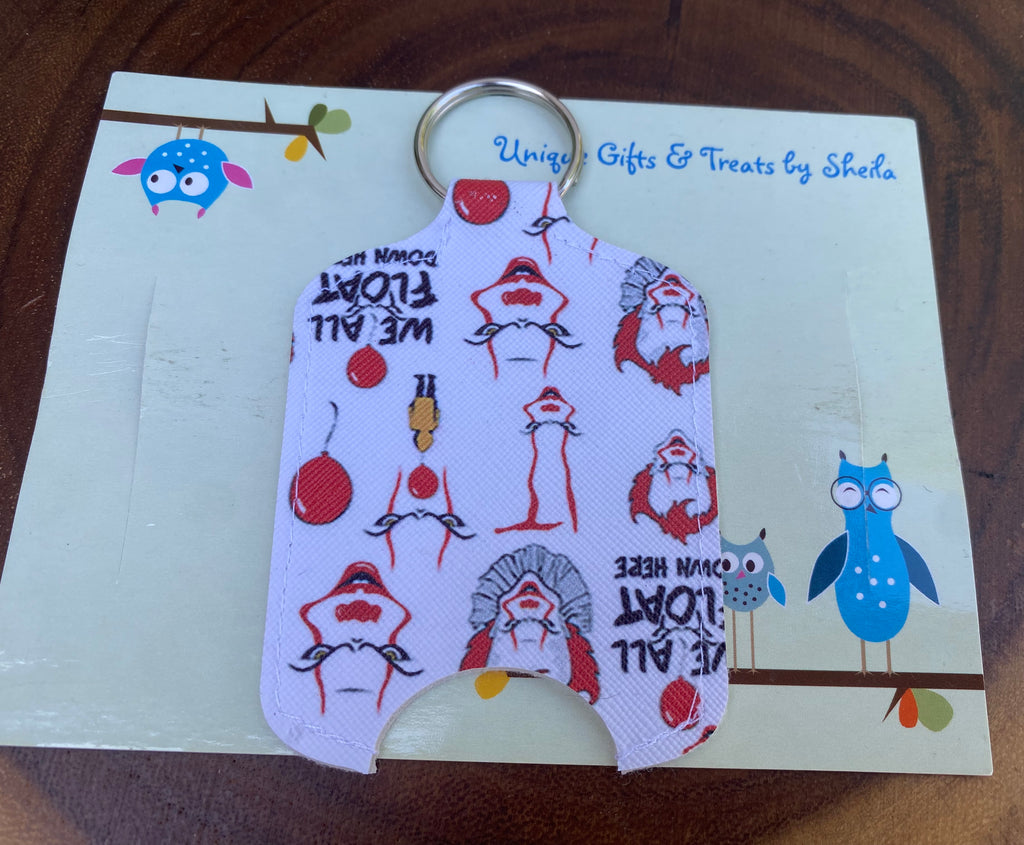 Scary Clown Hand Sanitizer Holder
