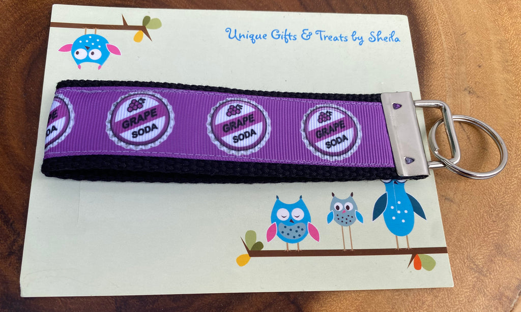 Disney Up Grape Soda Bottle Cap Keychain; Keyfob