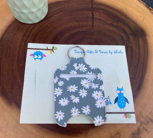 Daisy; Flower Hand Sanitizer Holder