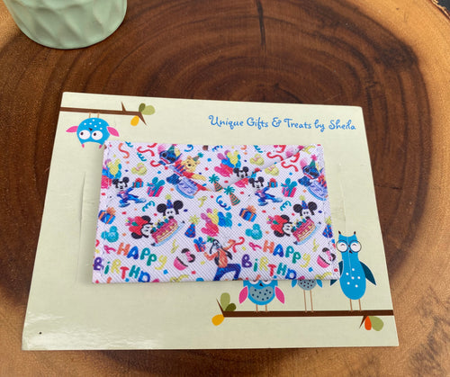 Disney Birthday Gift Card Holder