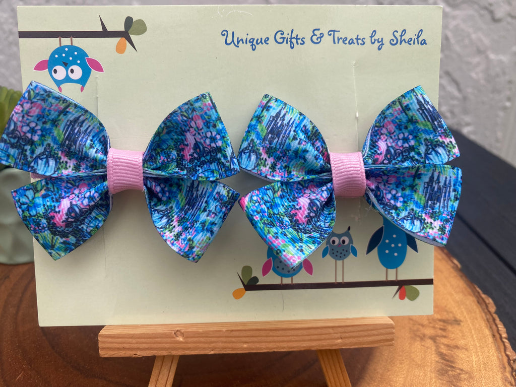 Lilly Inspired Cinderella Hairbows