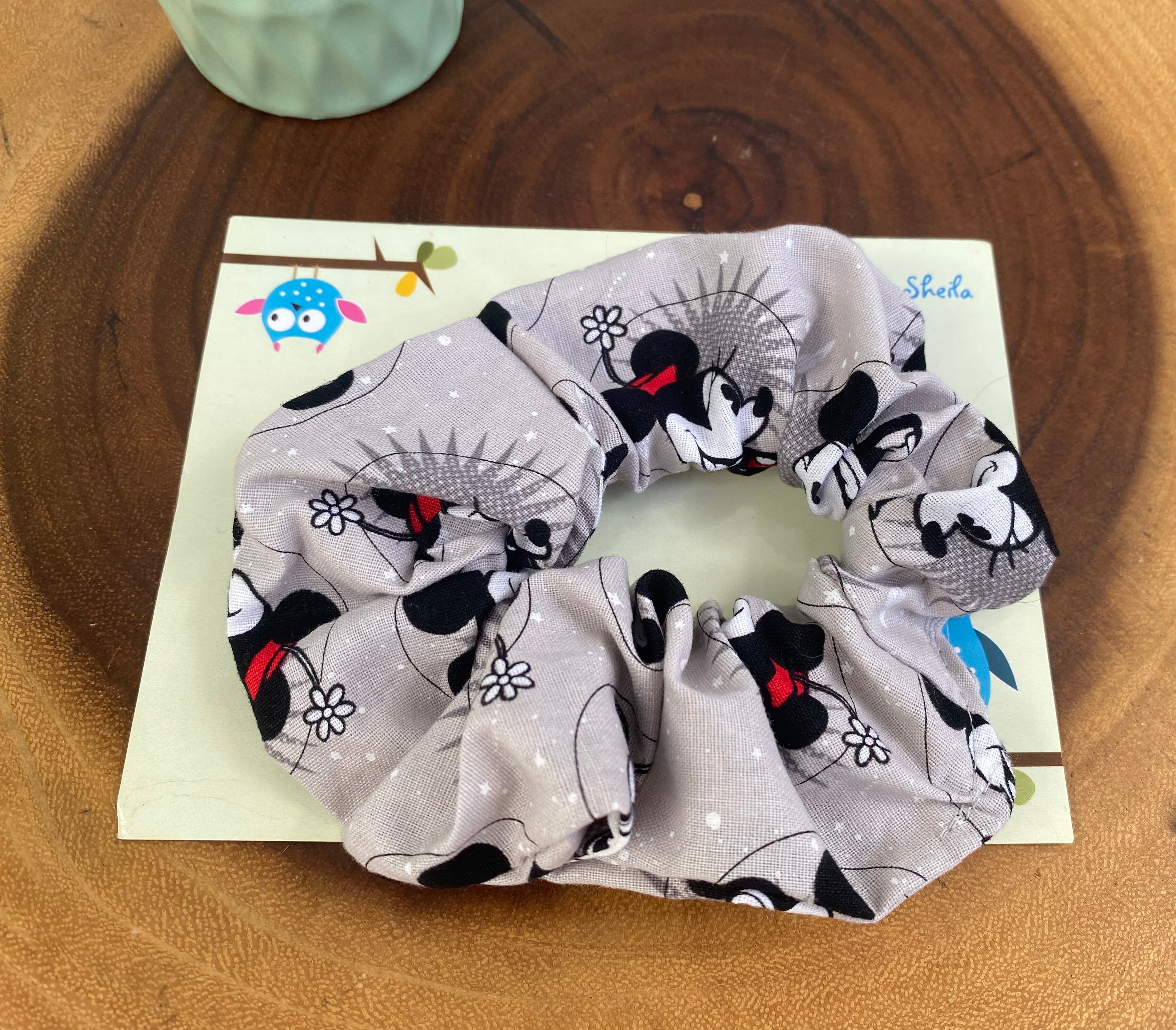 Mickey and Minnie Scrunchie