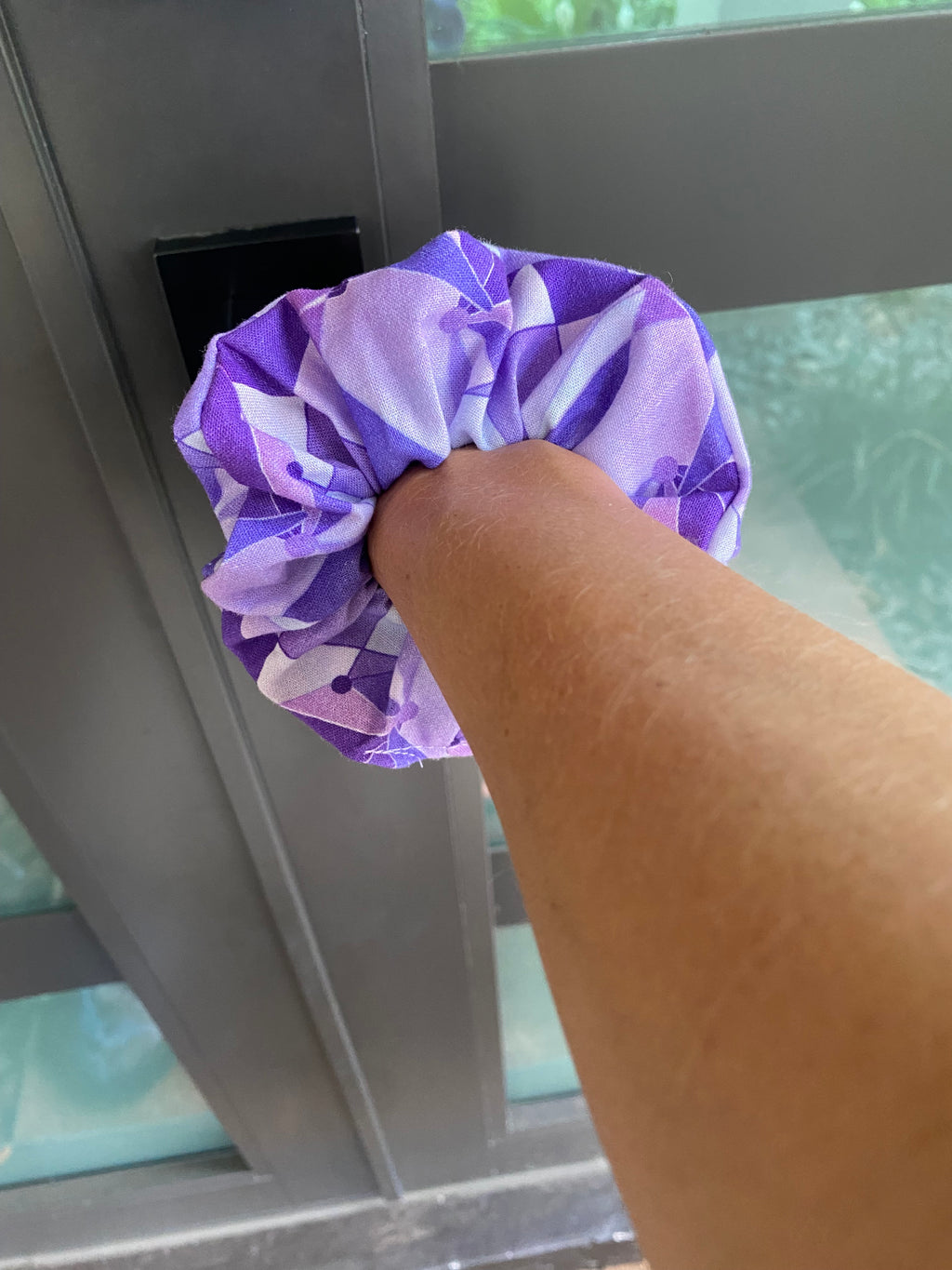 Disney Purple wall Scrunchie