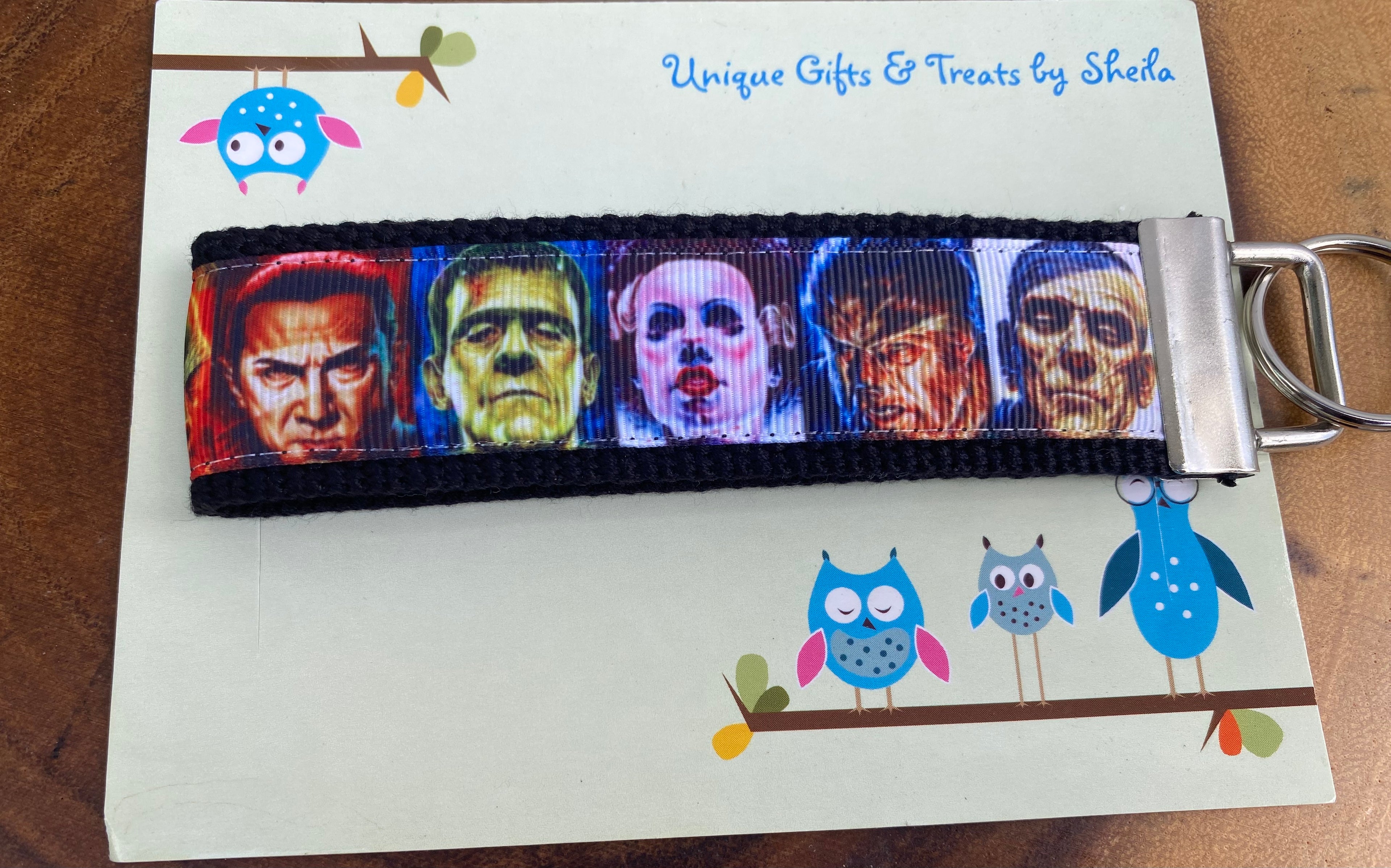 Horror Movies Keychain; Keyfob