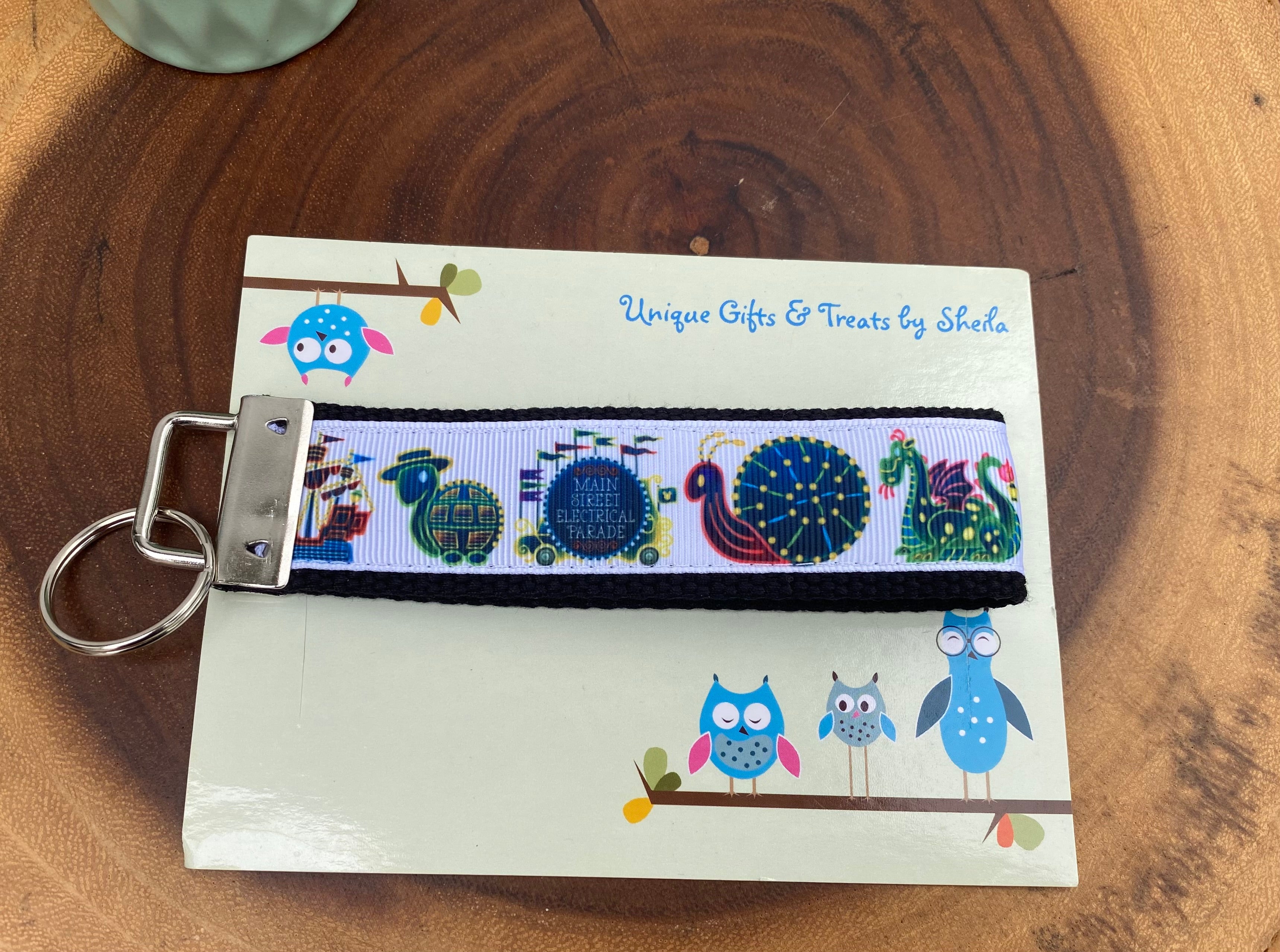 Disney Electrical Parade Keychain;Keyfob