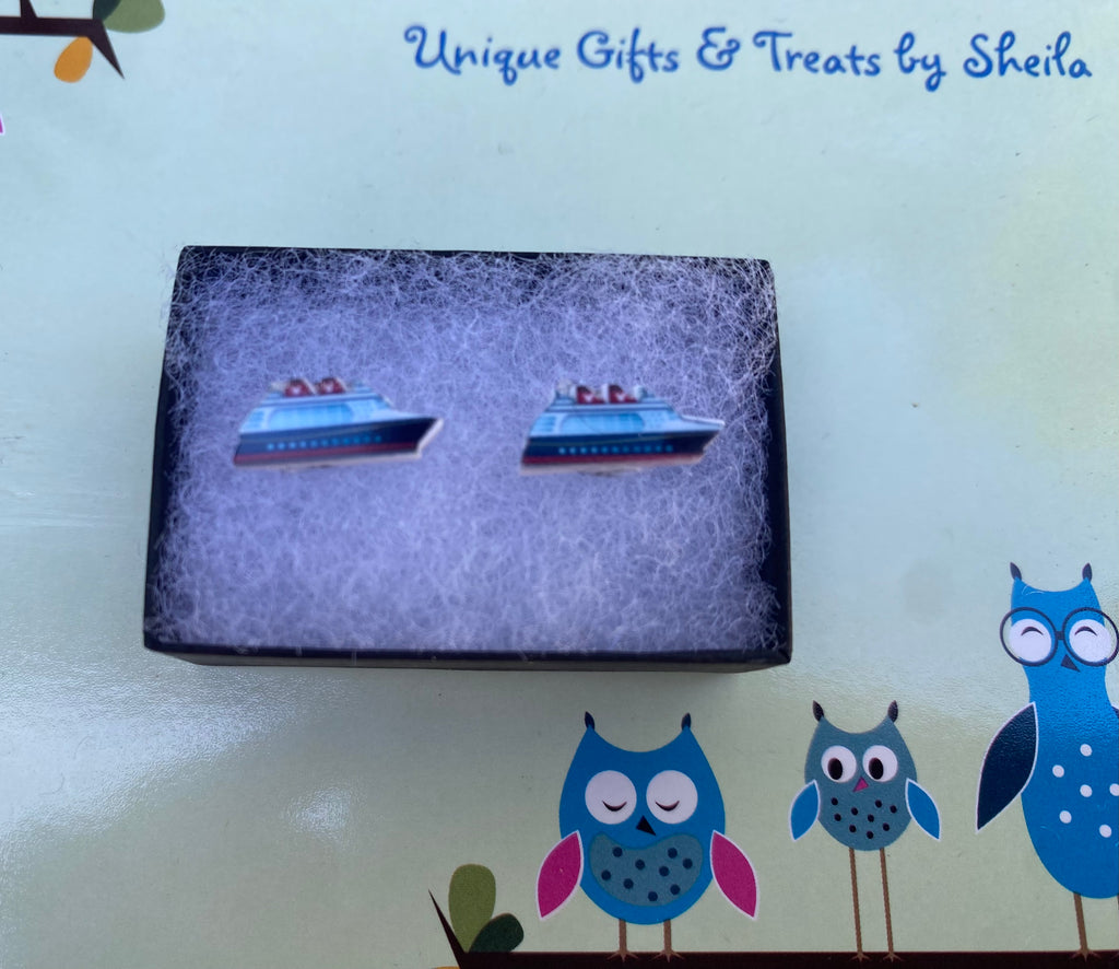 Disney Cruise; Cruise Ship Earrings