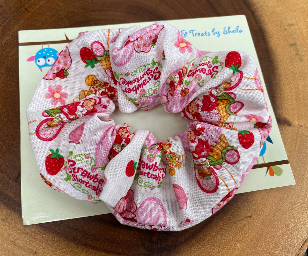 Strawberry Doll Scrunchie