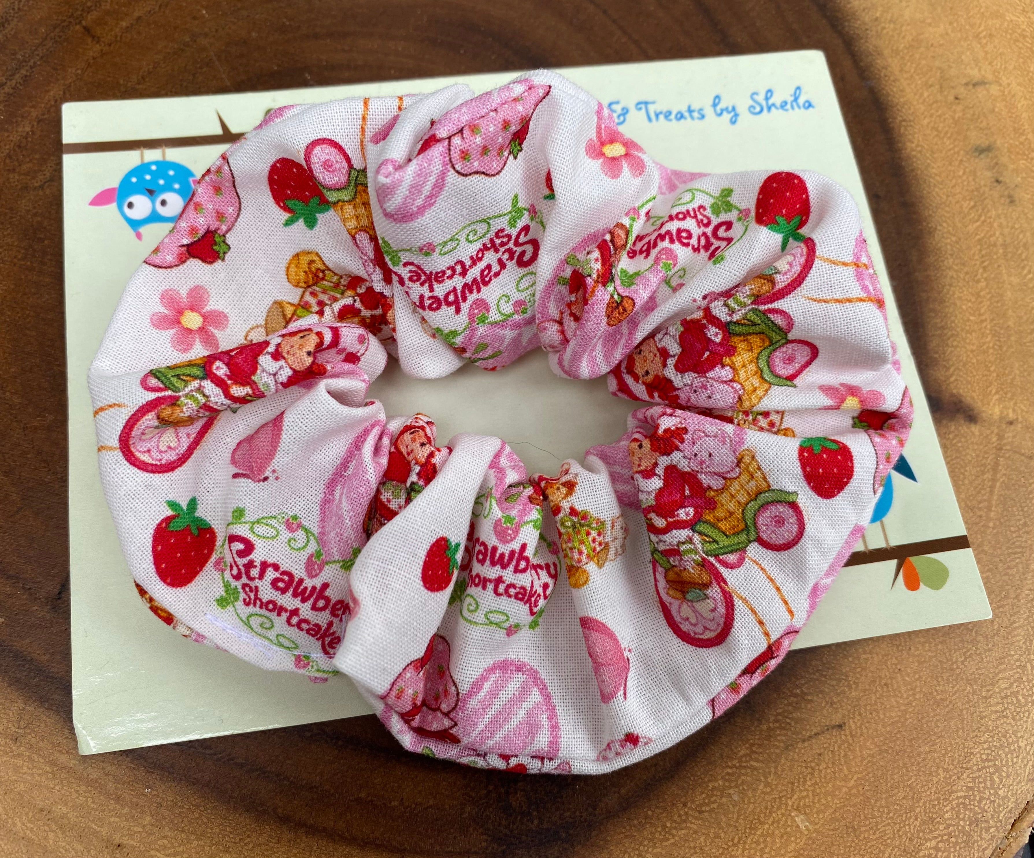 Strawberry Doll Scrunchie