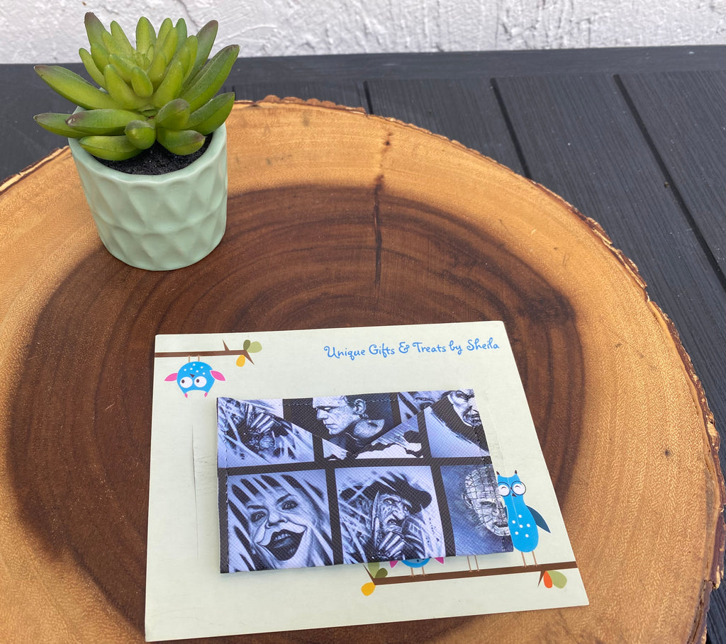Horror Movies; Scary Movies Gift Card Holder