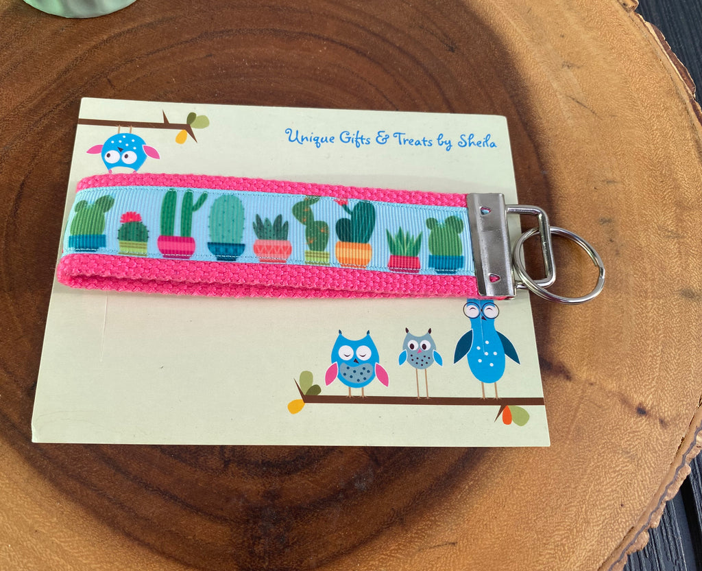 Cactus Keychain; Keyfob