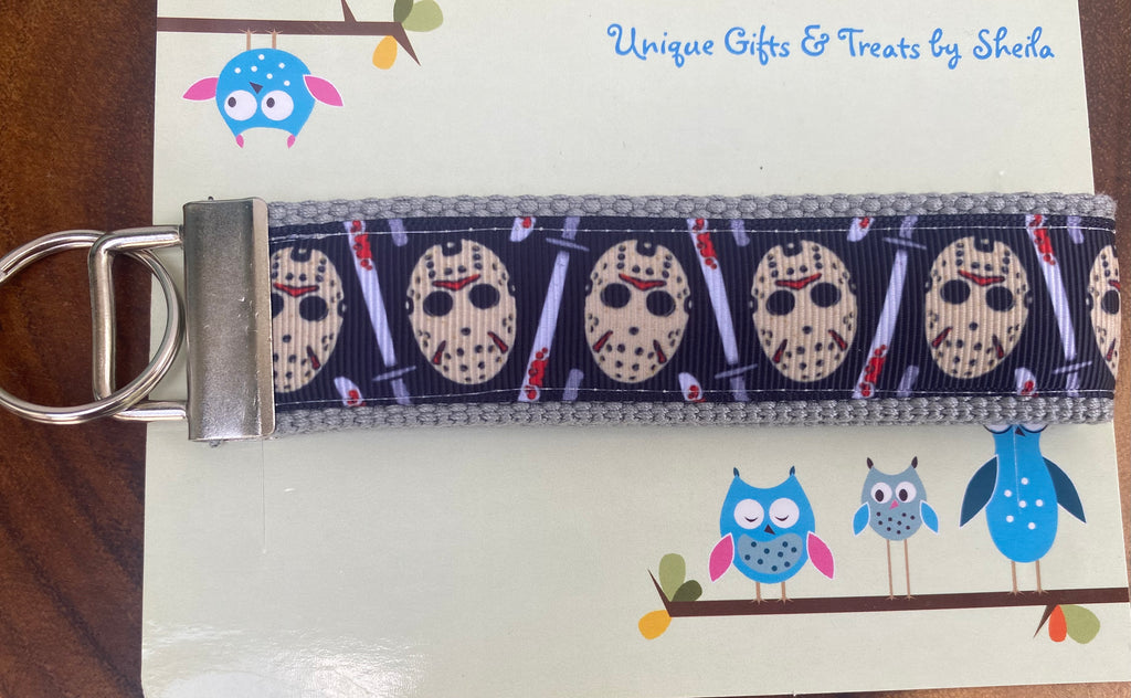 Halloween; Scary Movie; Jason Keychain; Keyfob