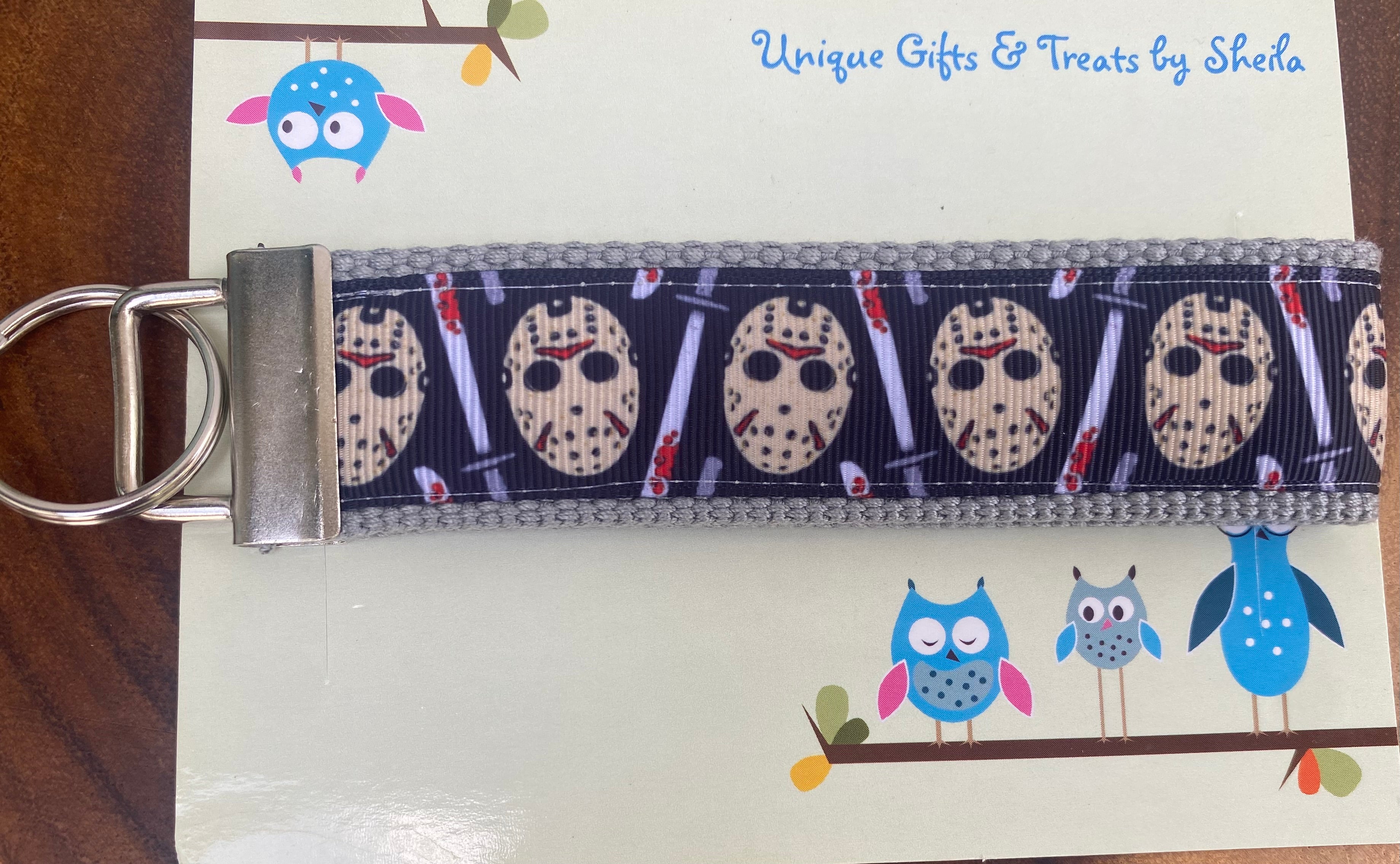 Halloween; Scary Movie; Jason Keychain; Keyfob