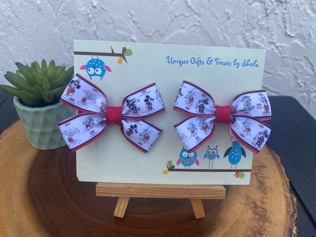 Mickey Mouse Through the Years Hairbows