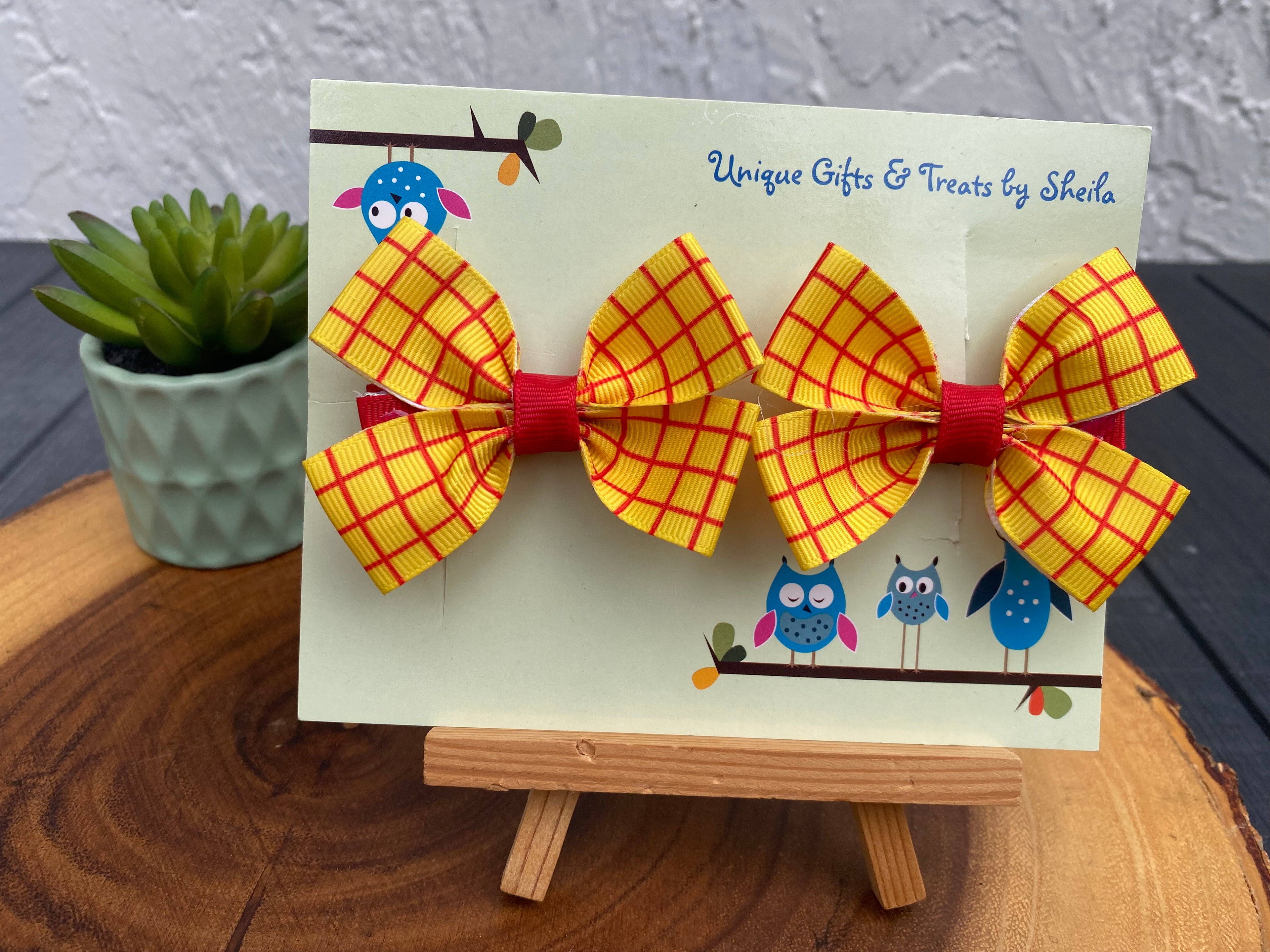 Toy Story Hairbows; Woody Hairbows