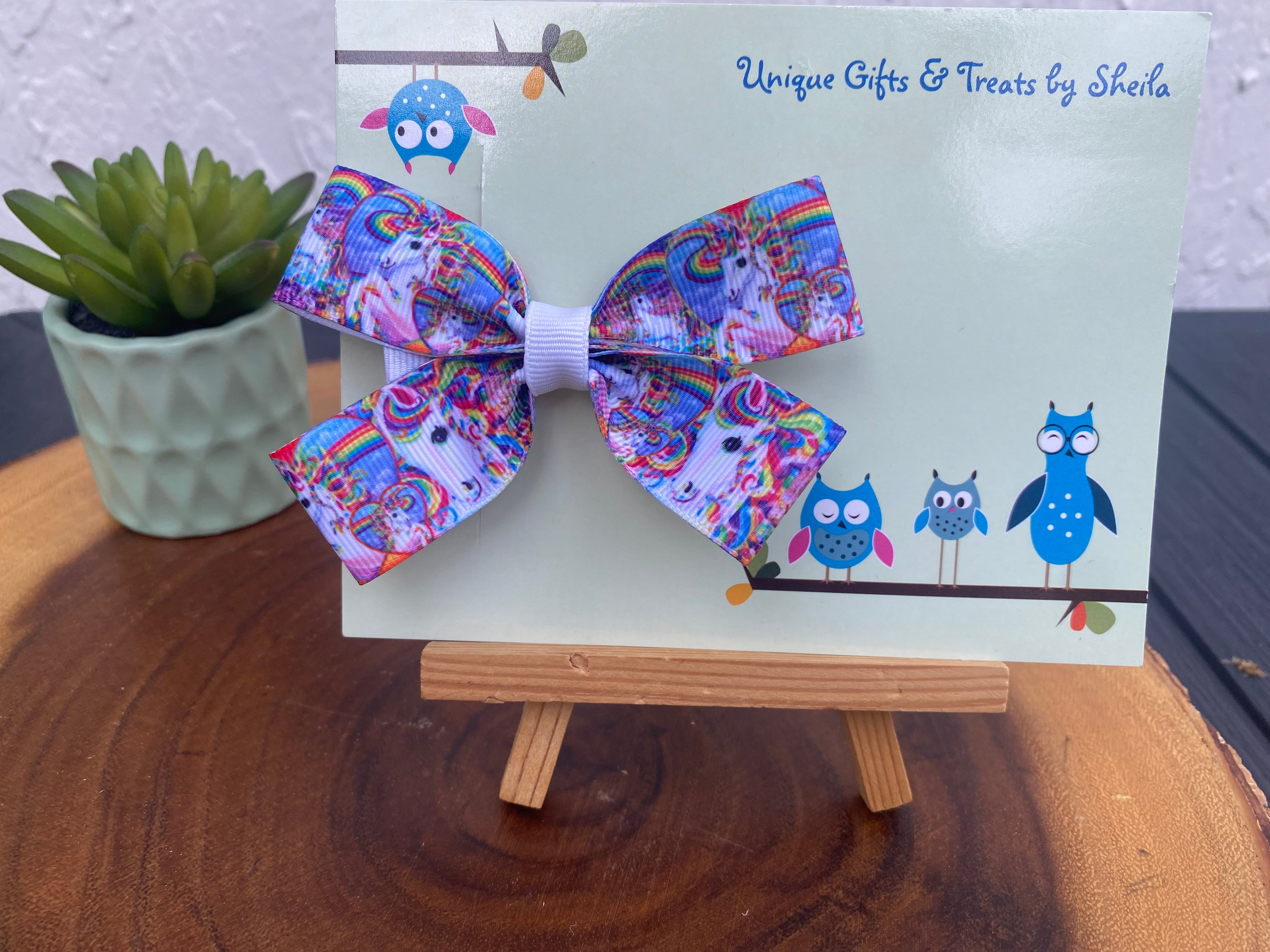 Unicorn Hairbow