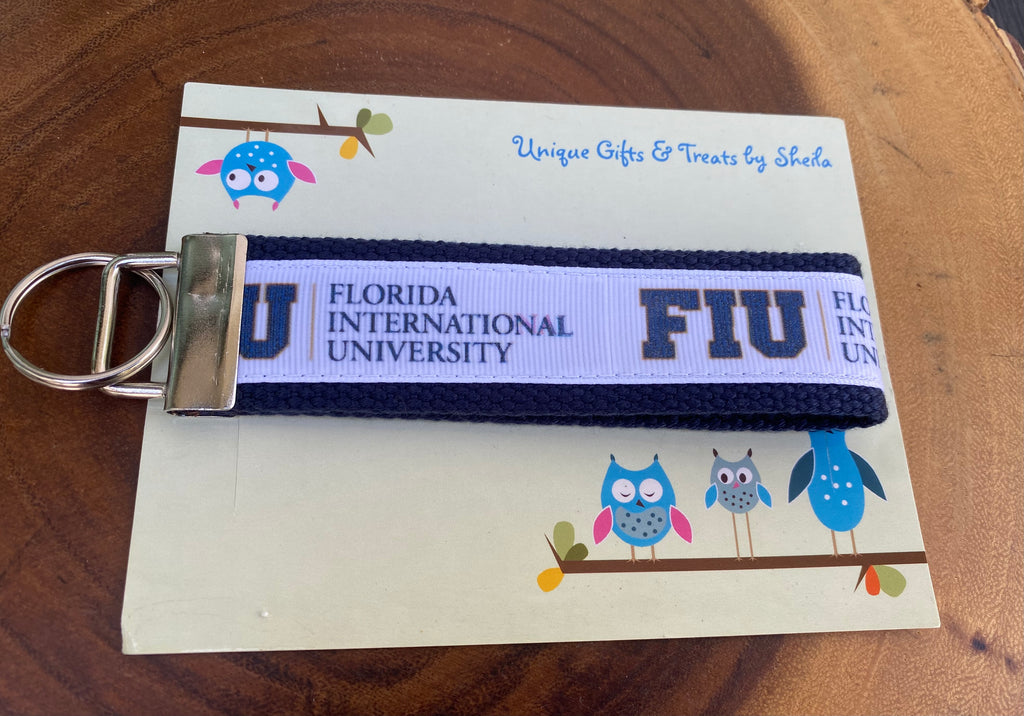 Florida College Keychain; Keyfob