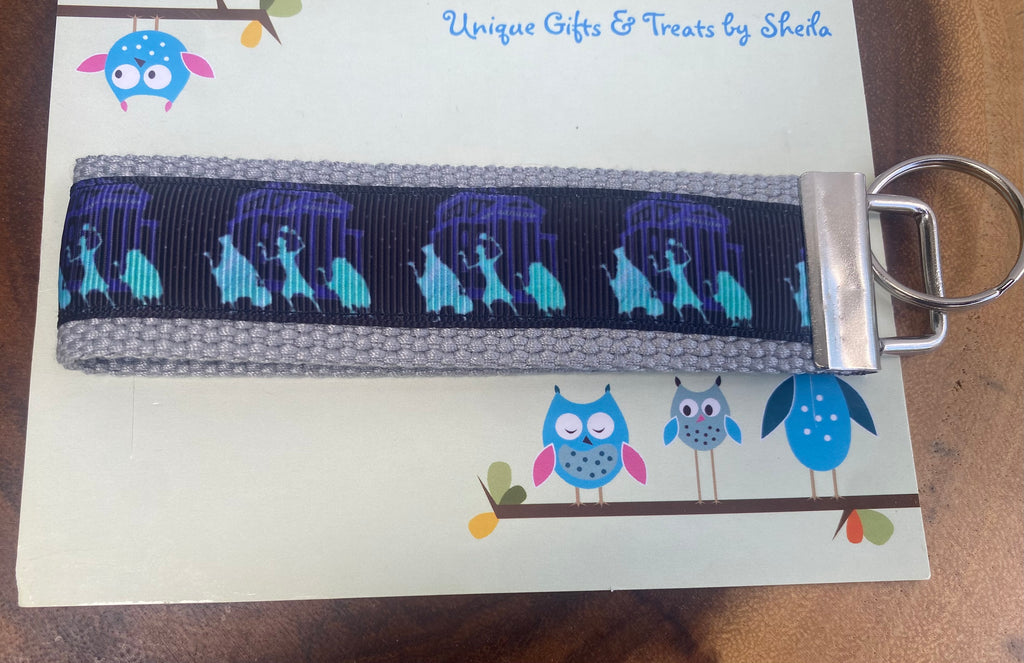 Haunted Mansion; Hitchhiking Ghosts Keychain; Keyfob