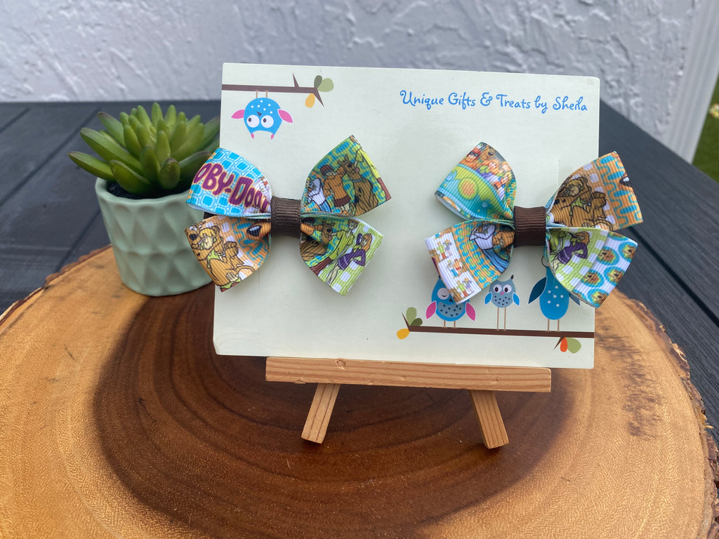 Hippy Dog and Gang Hairbows