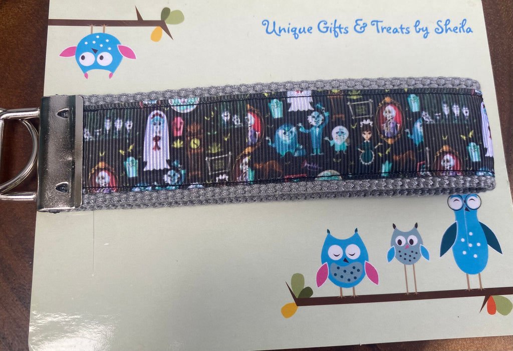Dooney Inspired Haunted Mansion Keychain;Keyfob