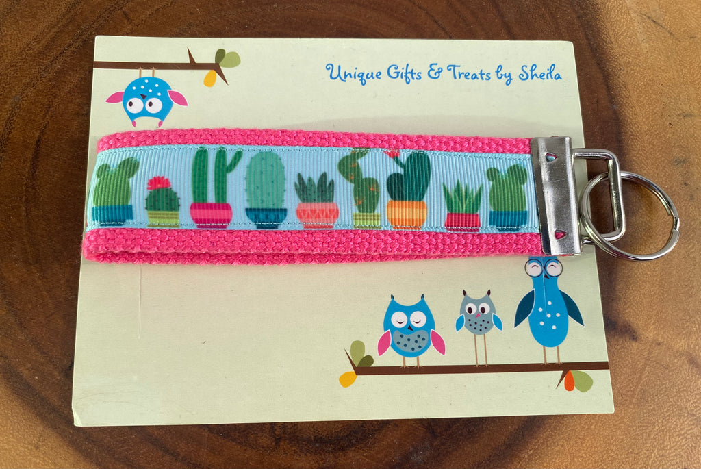 Cactus Keychain; Keyfob